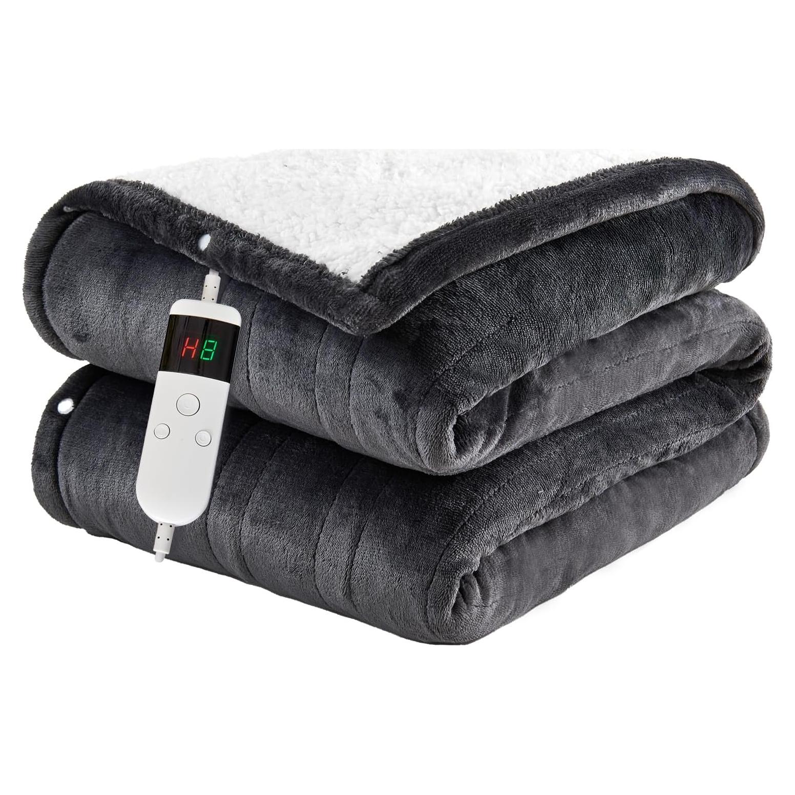 Manta Eléctrica Calentada PENGZHU 220gsm con Apagado Automático