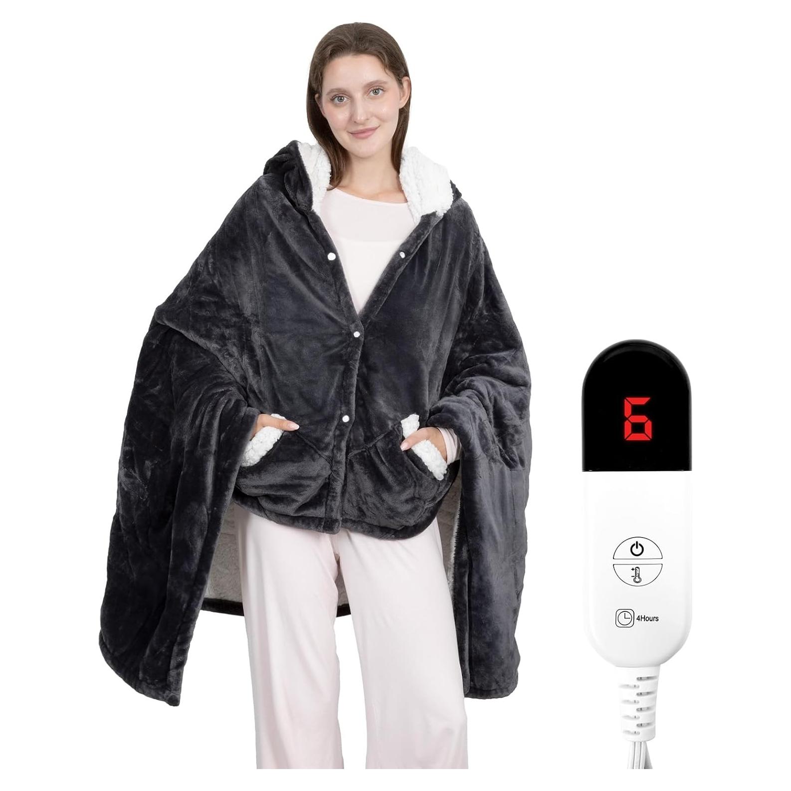 Manta Térmica Portátil HOW'S MY HOUSE 101.6x177.8cm Gris