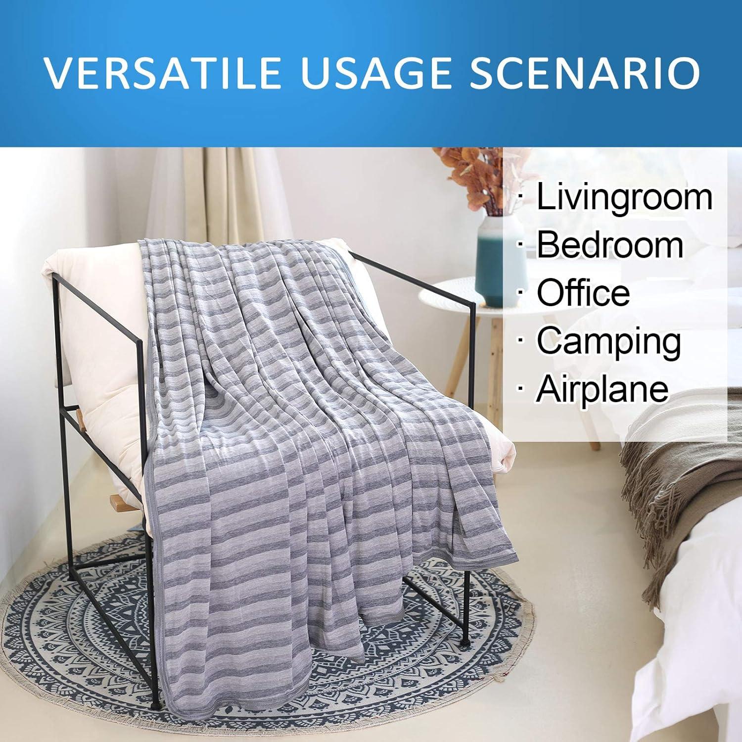 Manta Enfriamiento Ailemei XL 127x178 cm Doble Cara