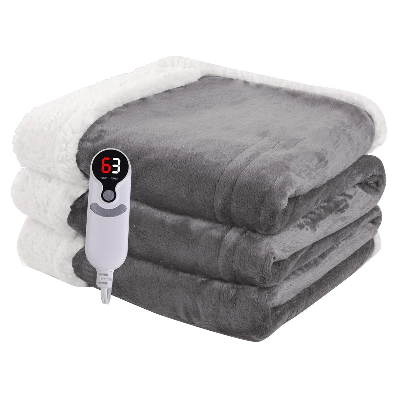 Manta Eléctrica Térmica Minervada 127x152cm 6 Niveles Calor