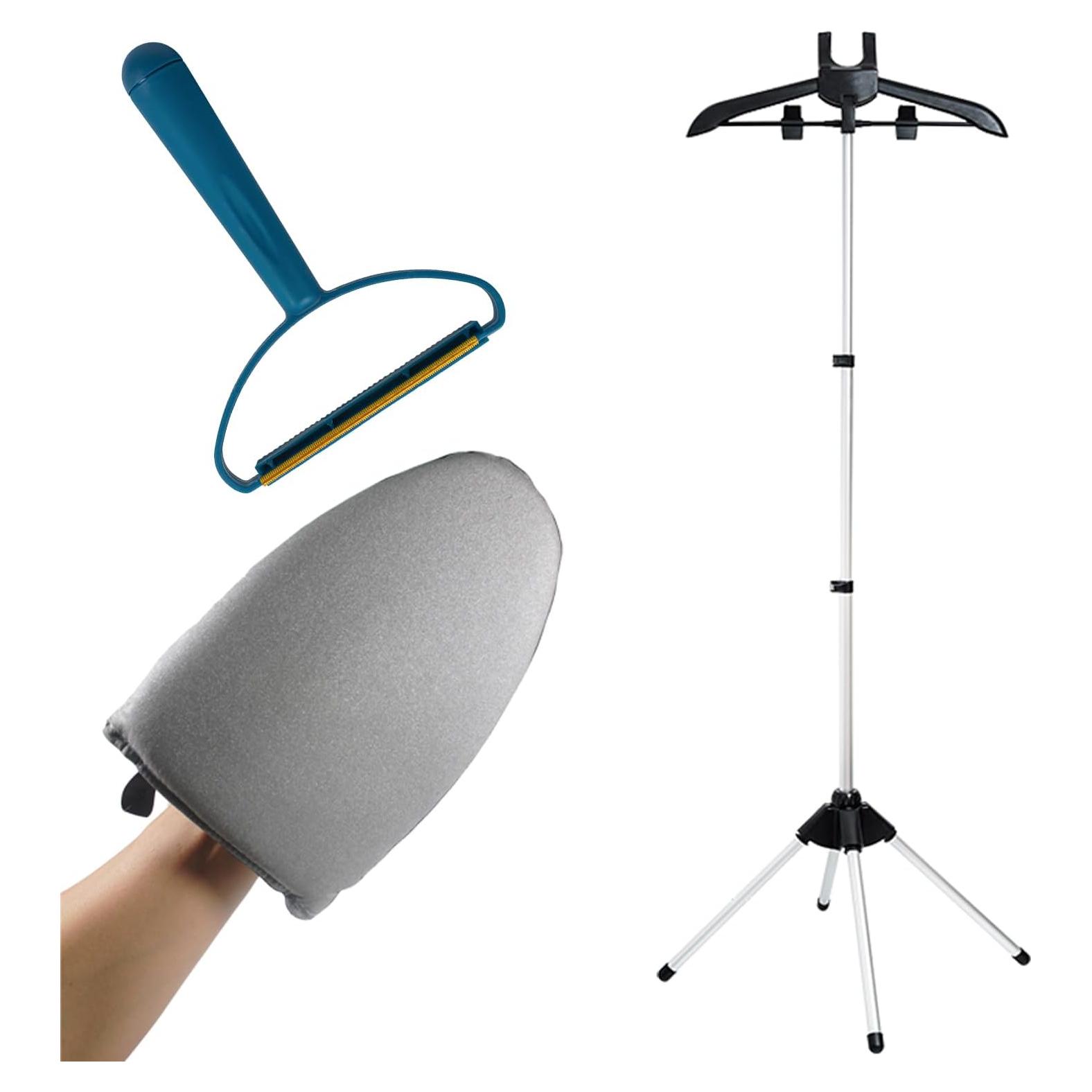 Perchero de Vapor Portátil TONINT con Guantes de Planchado