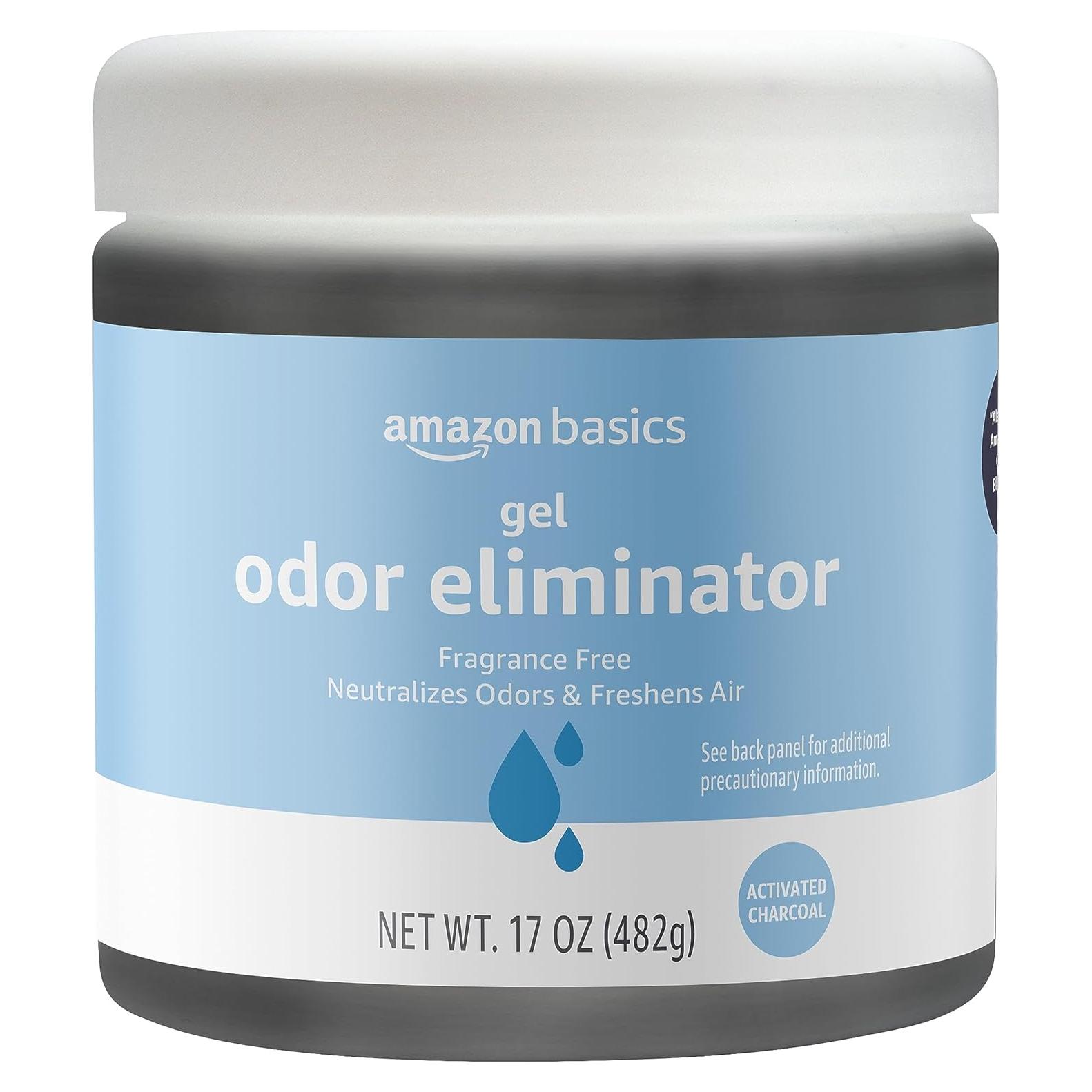 Eliminador de Olores en Gel Amazon Basics 482 g Sin Fragancia