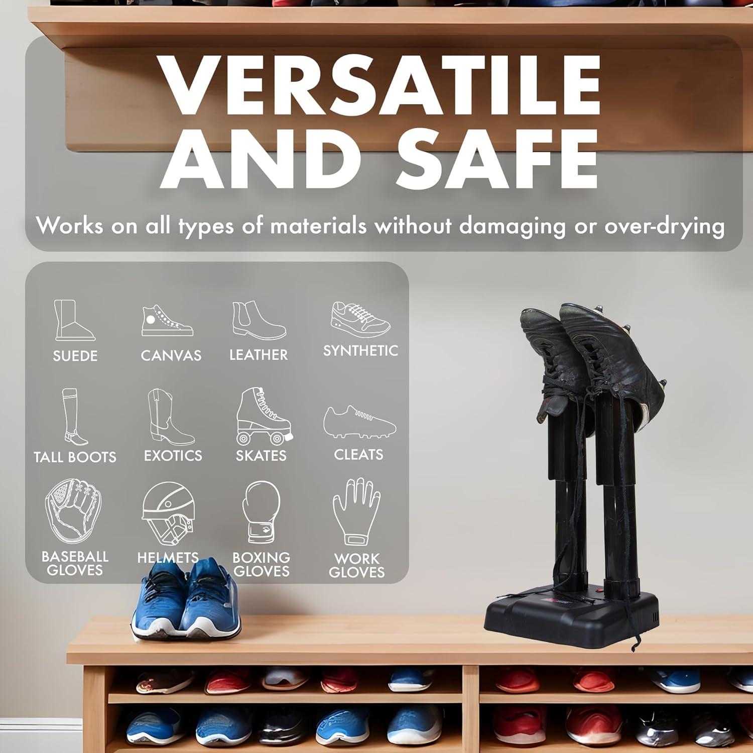 Secador de Botas JobSite - Calentador Silencioso 36W