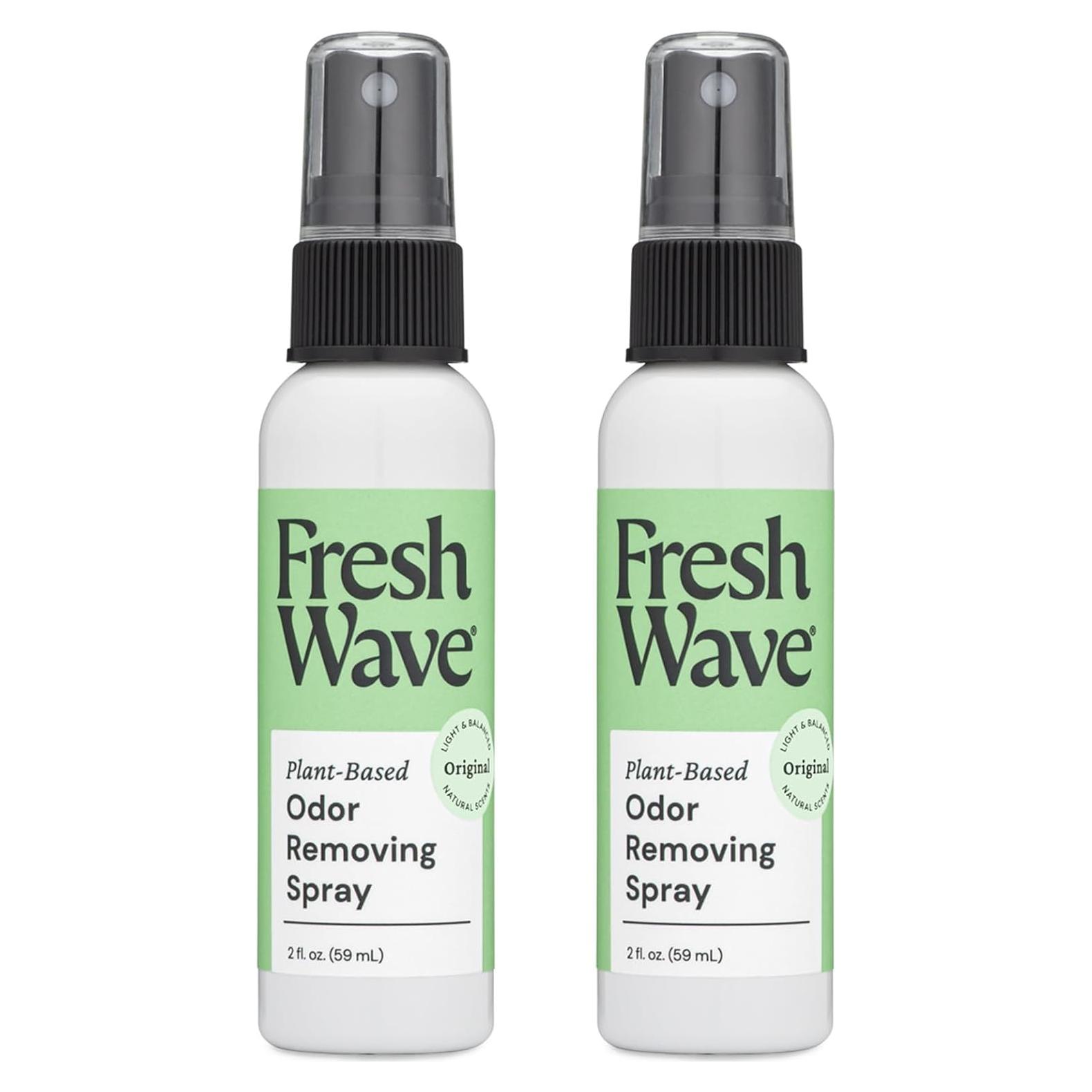 Fresh Wave Spray Eliminador de Olores 2 oz Viaje (Paquete de 2)