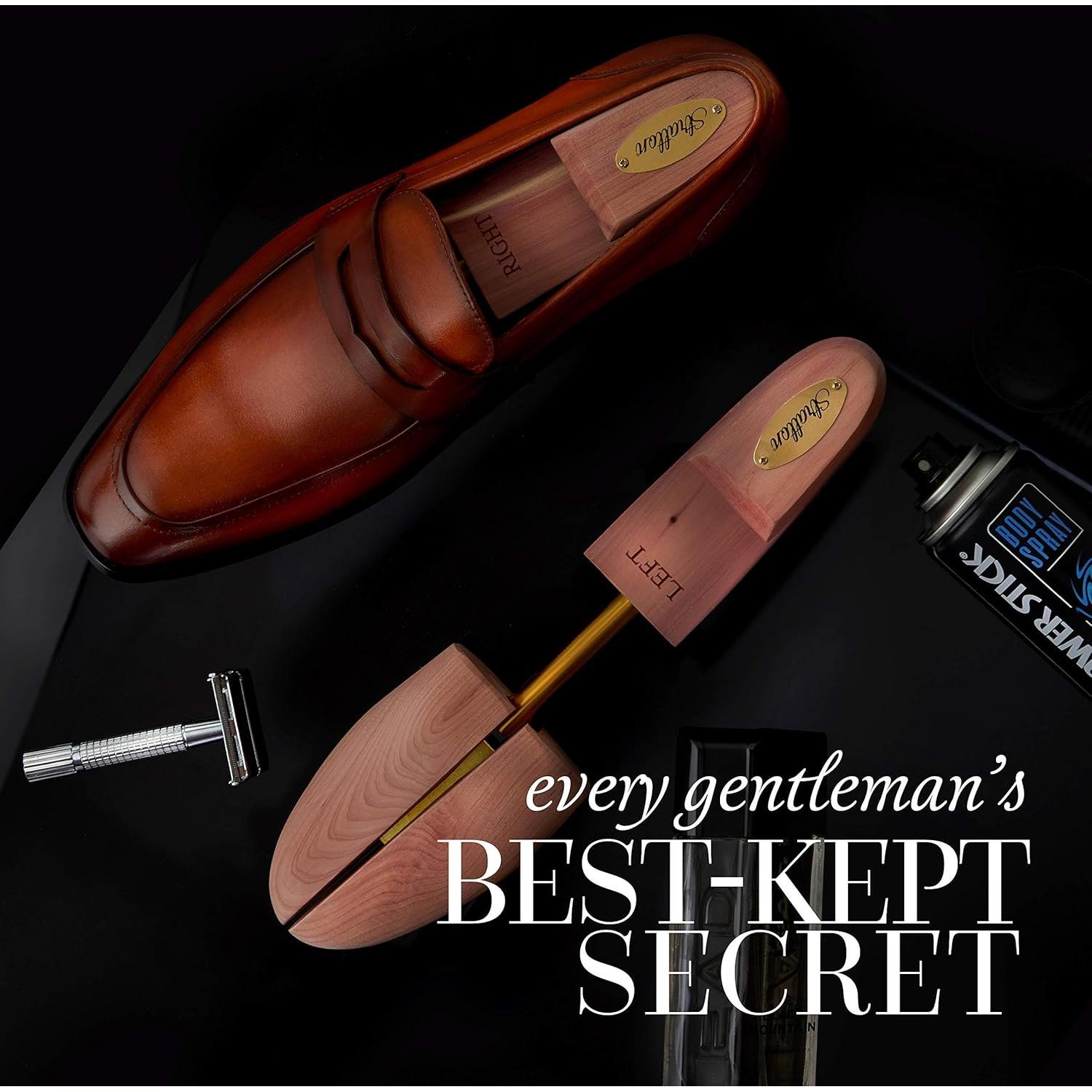 Árboles de Zapato de Cedro Stratton Ajustables 2-Pack