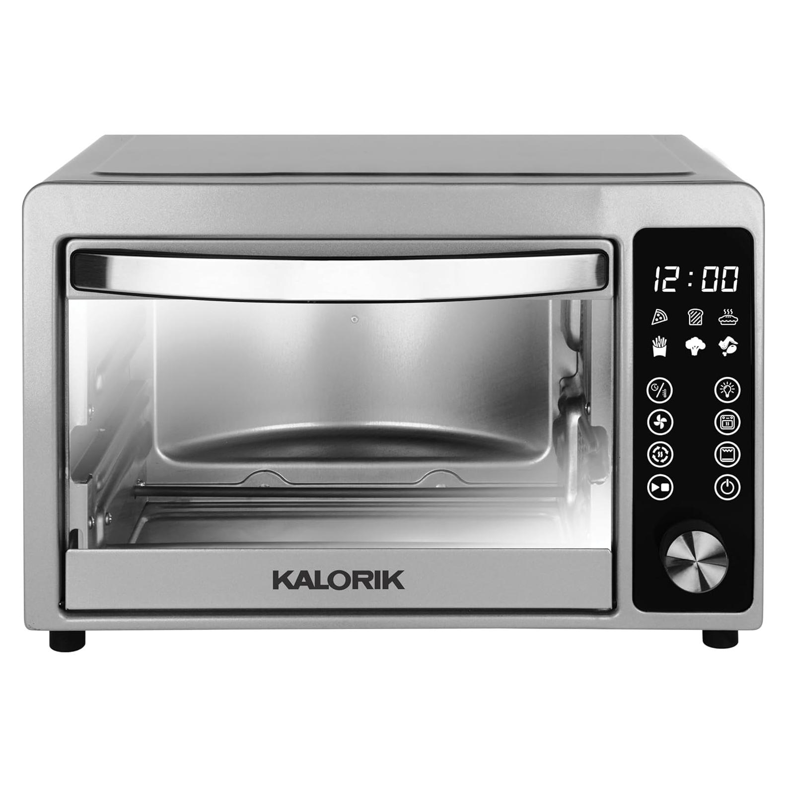 Kalorik 22 Quart Digital Air Fryer Toaster Oven, Stainless Steel (AFO 52352 SS)