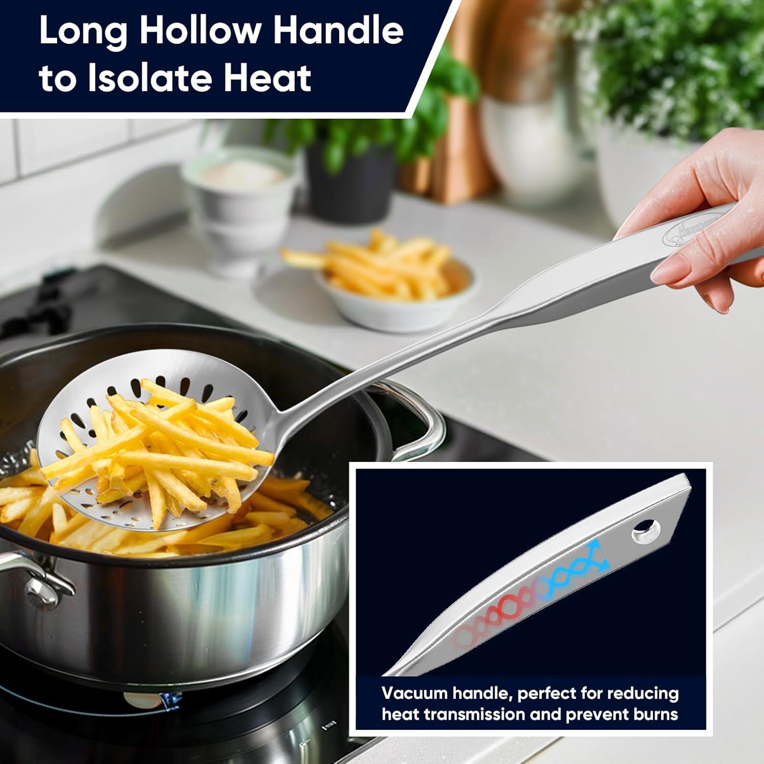 Cuchara Ranurada Skimmer Newness Acero Inoxidable 38 cm