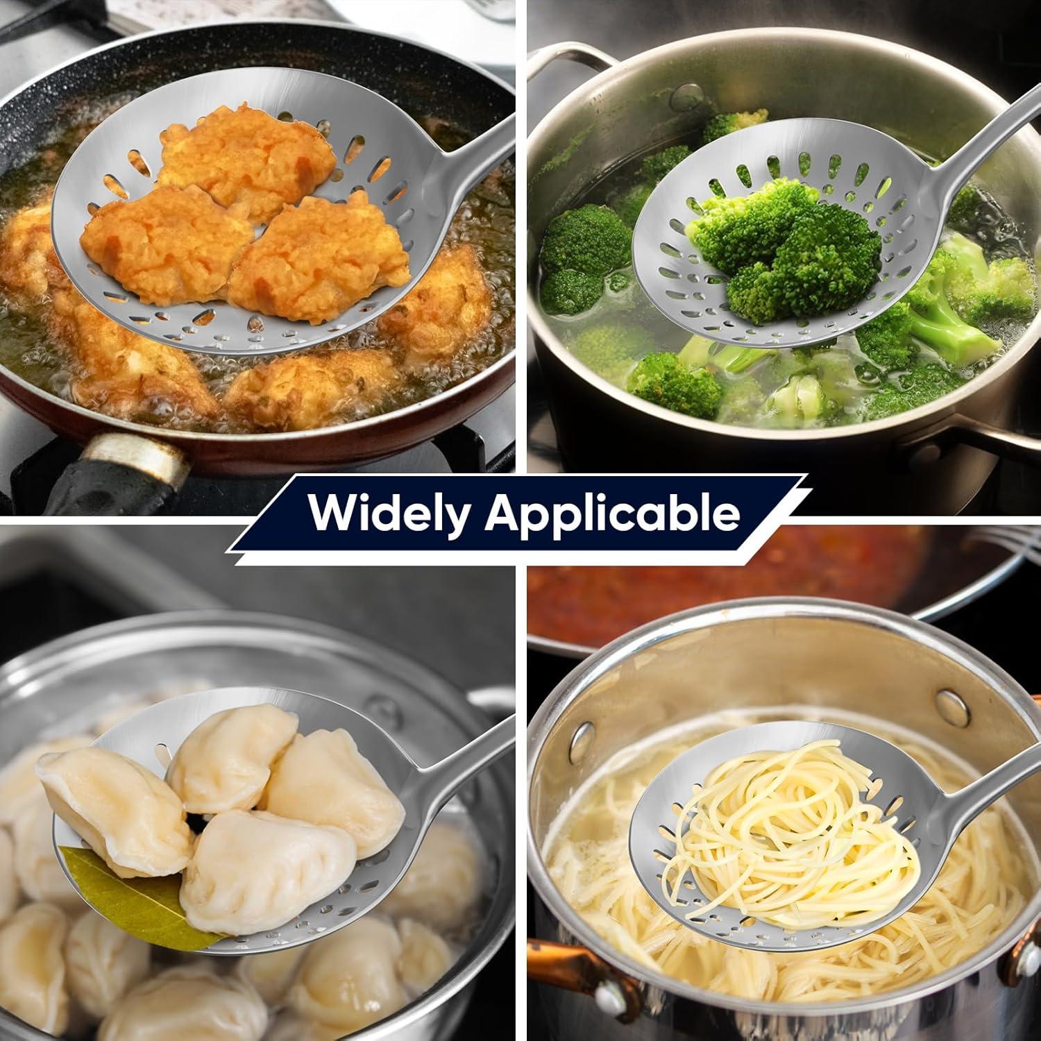 Cuchara Ranurada Skimmer Newness Acero Inoxidable 38 cm