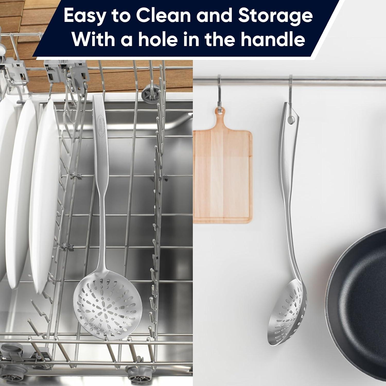 Cuchara Ranurada Skimmer Newness Acero Inoxidable 38 cm