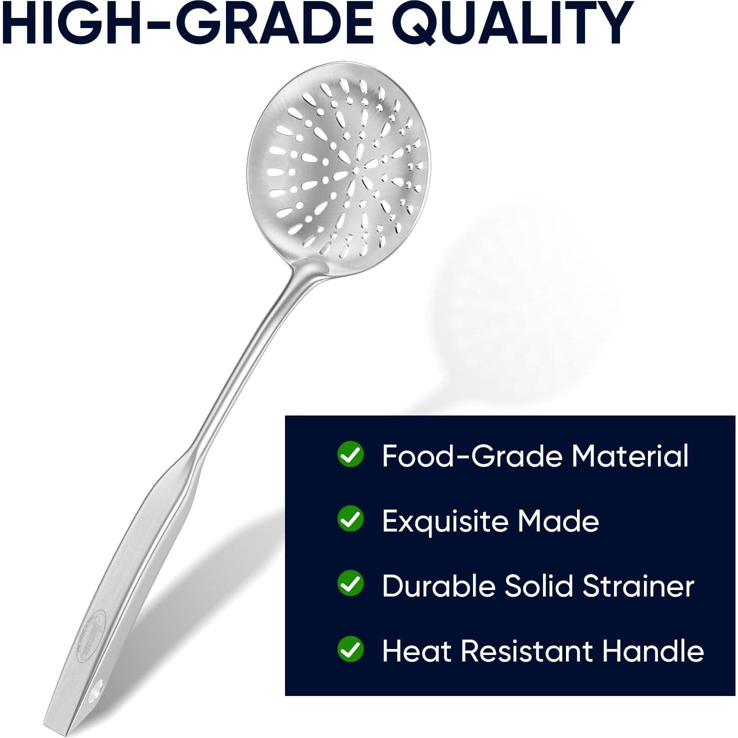 Cuchara Ranurada Skimmer Newness Acero Inoxidable 38 cm