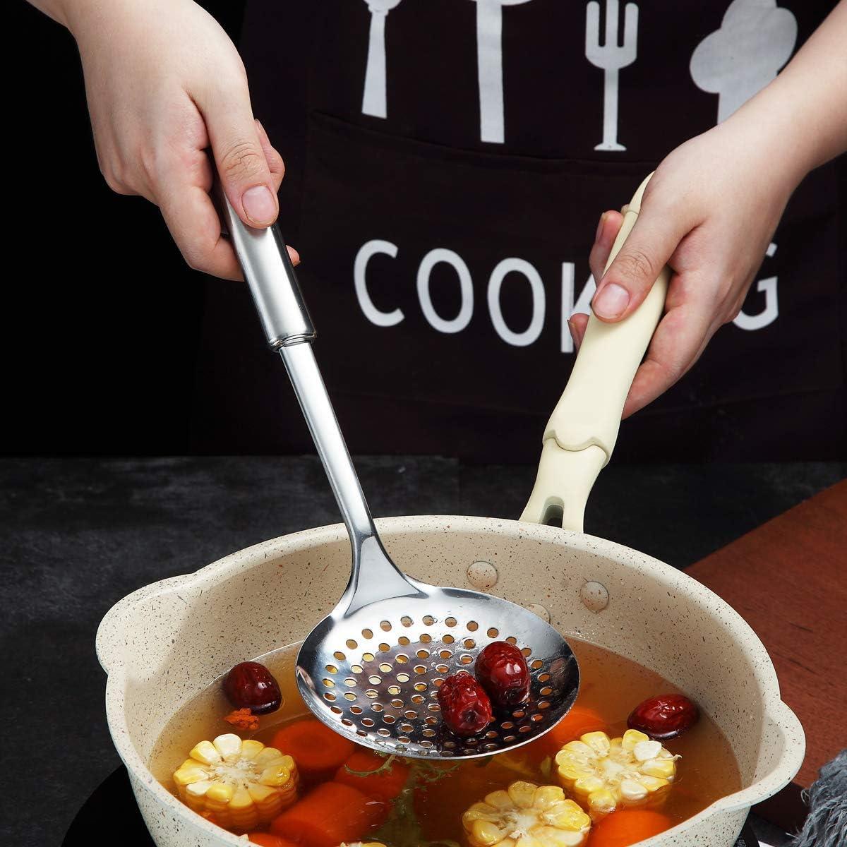 Colador de Acero Inoxidable Berglander - Cuchara Ranurada 32,69 cm