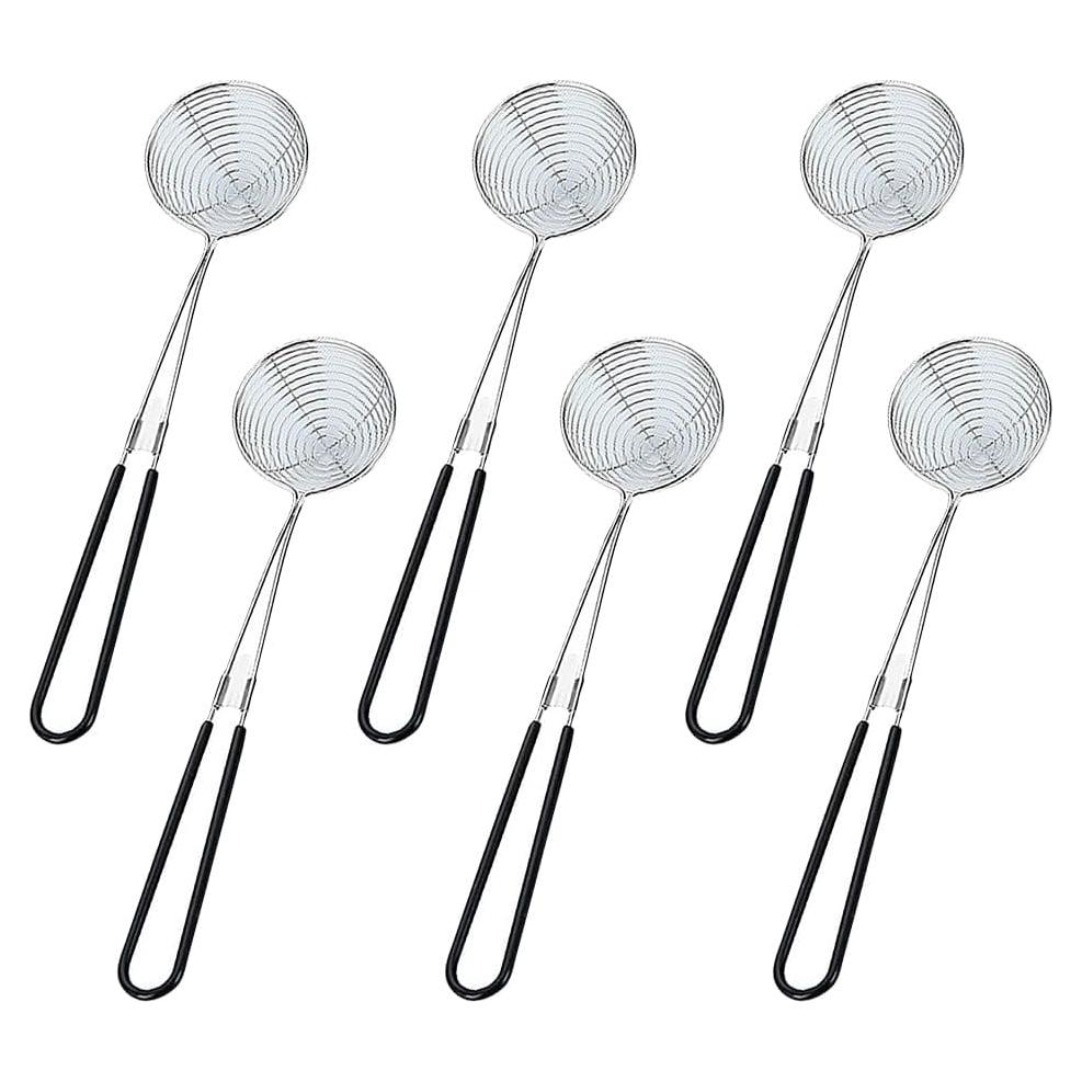 Juego de coladores de acero inoxidable ccHuDE 6 piezas 6 cm