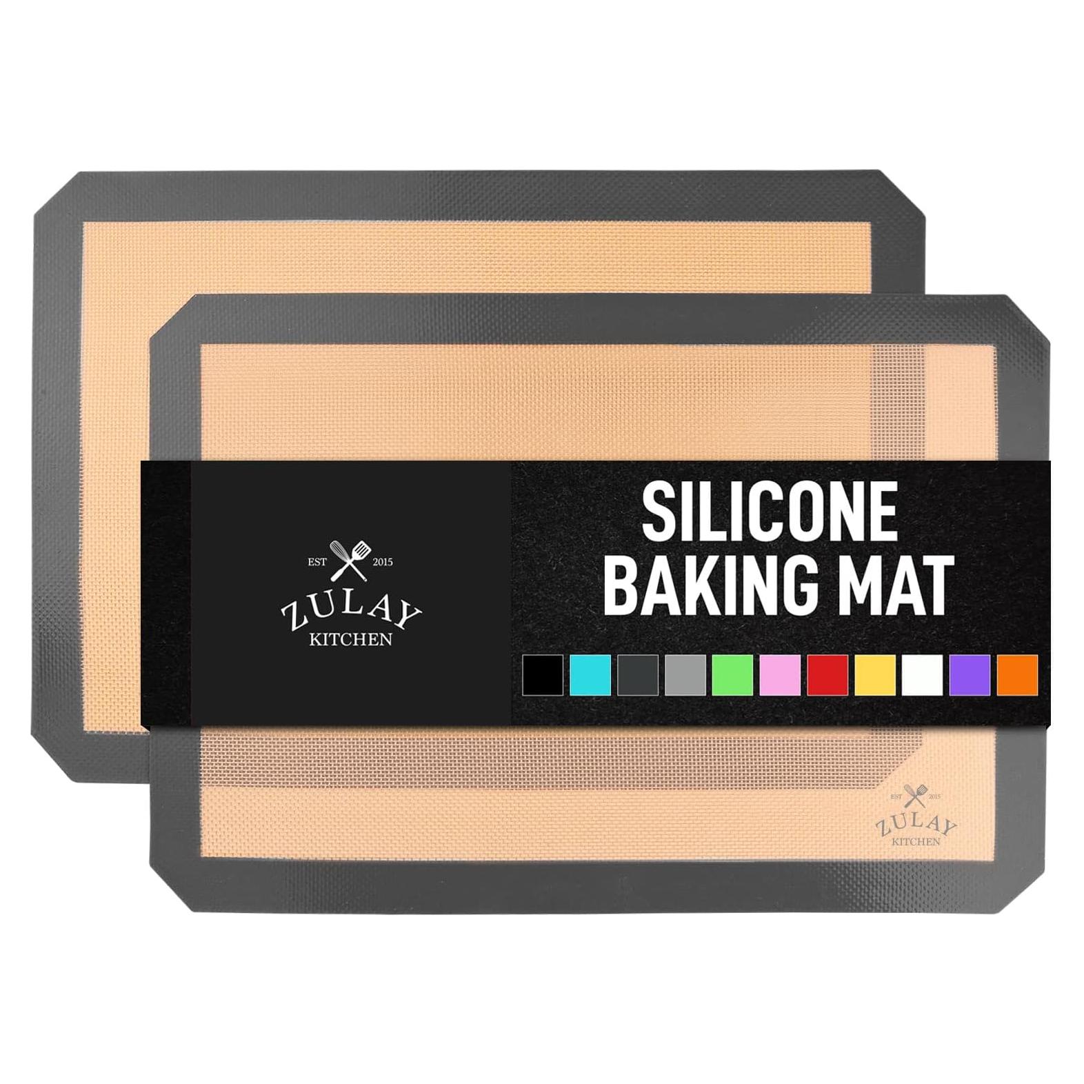 Tapetes de Silicona para Hornear Zulay Kitchen 2-Pack 42x29.5cm
