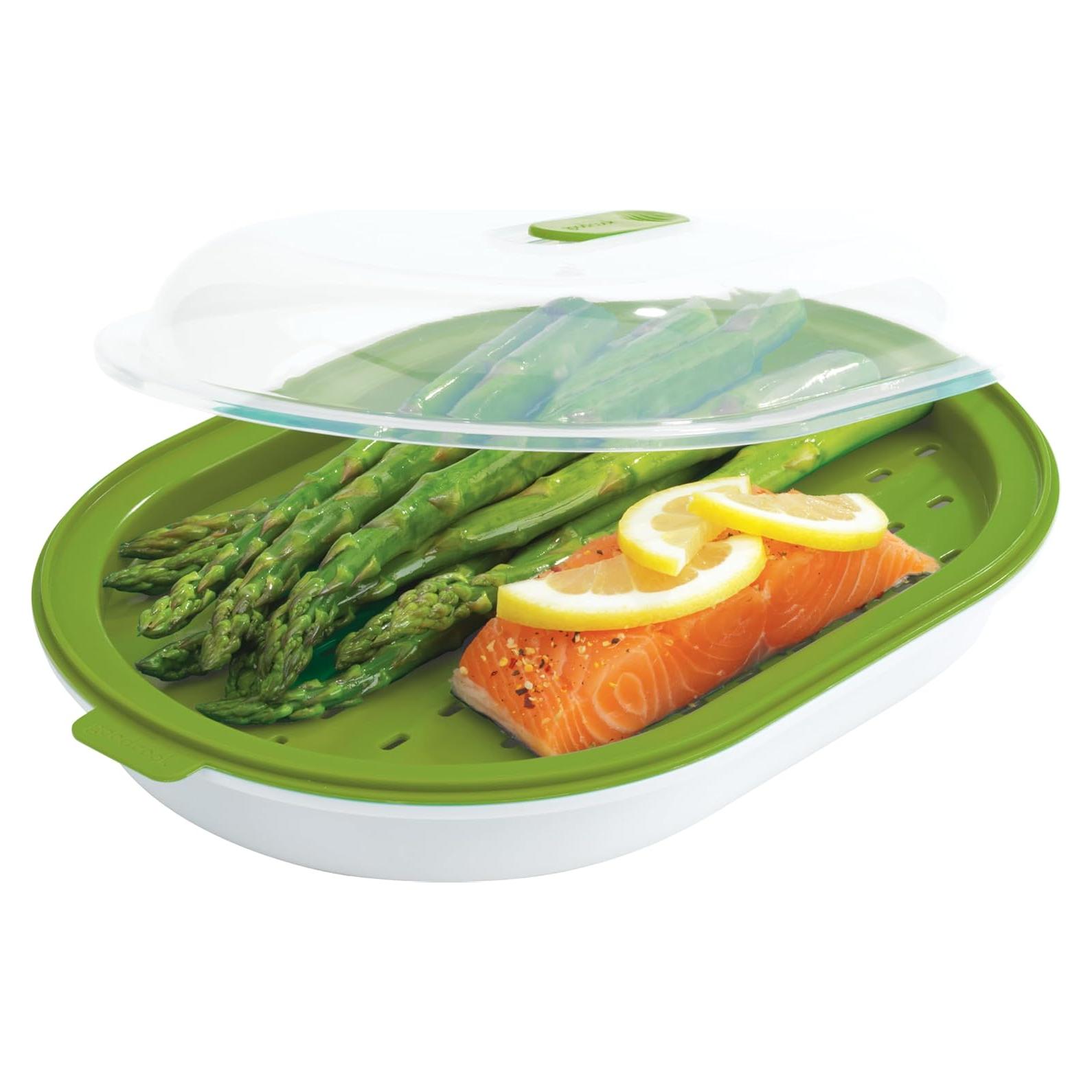 Cocedor de Verduras y Pescado GoodCook 20.32x30.48 cm