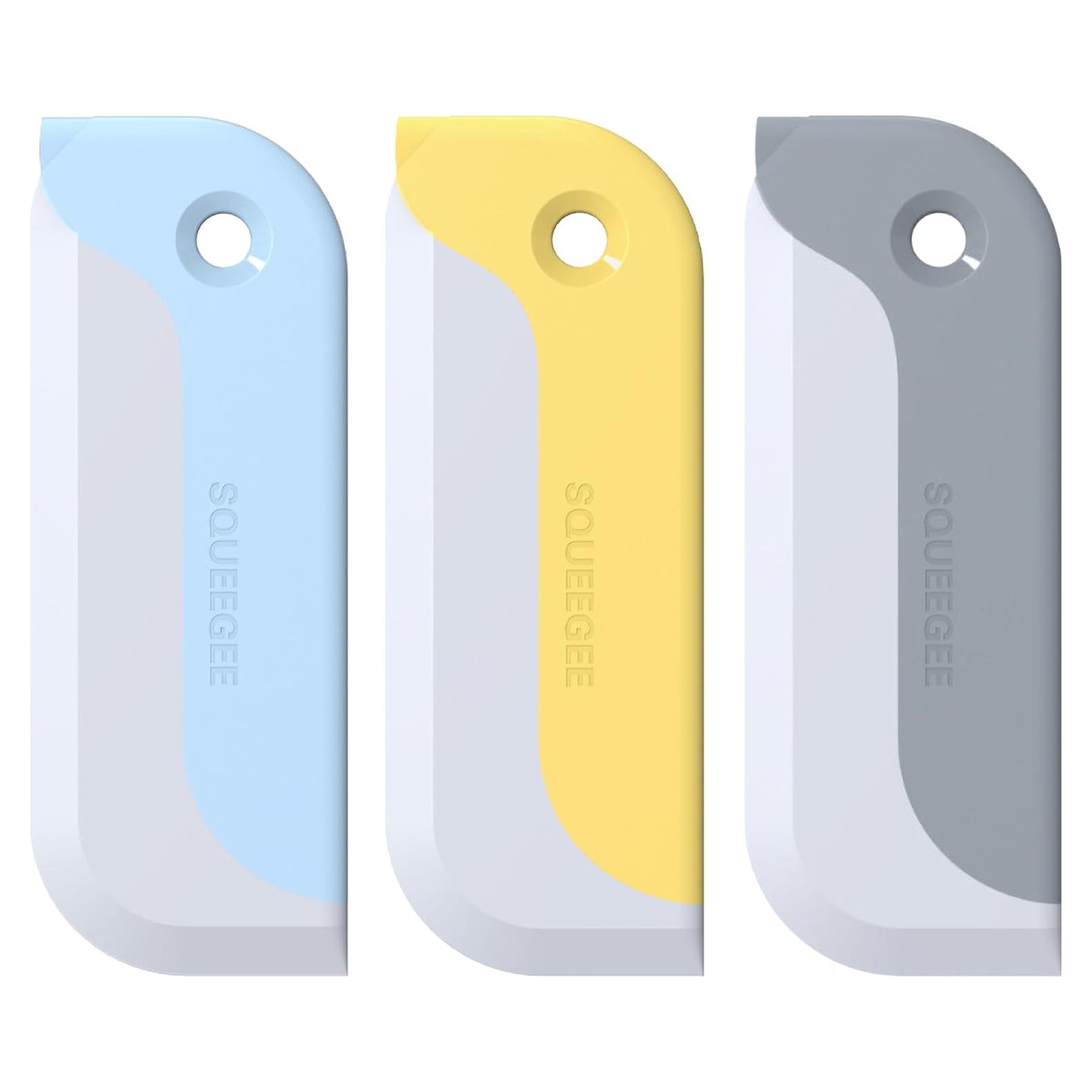 Paquete de 3 Limpiaparabrisas Mini MAARHE para Cocina y Ducha