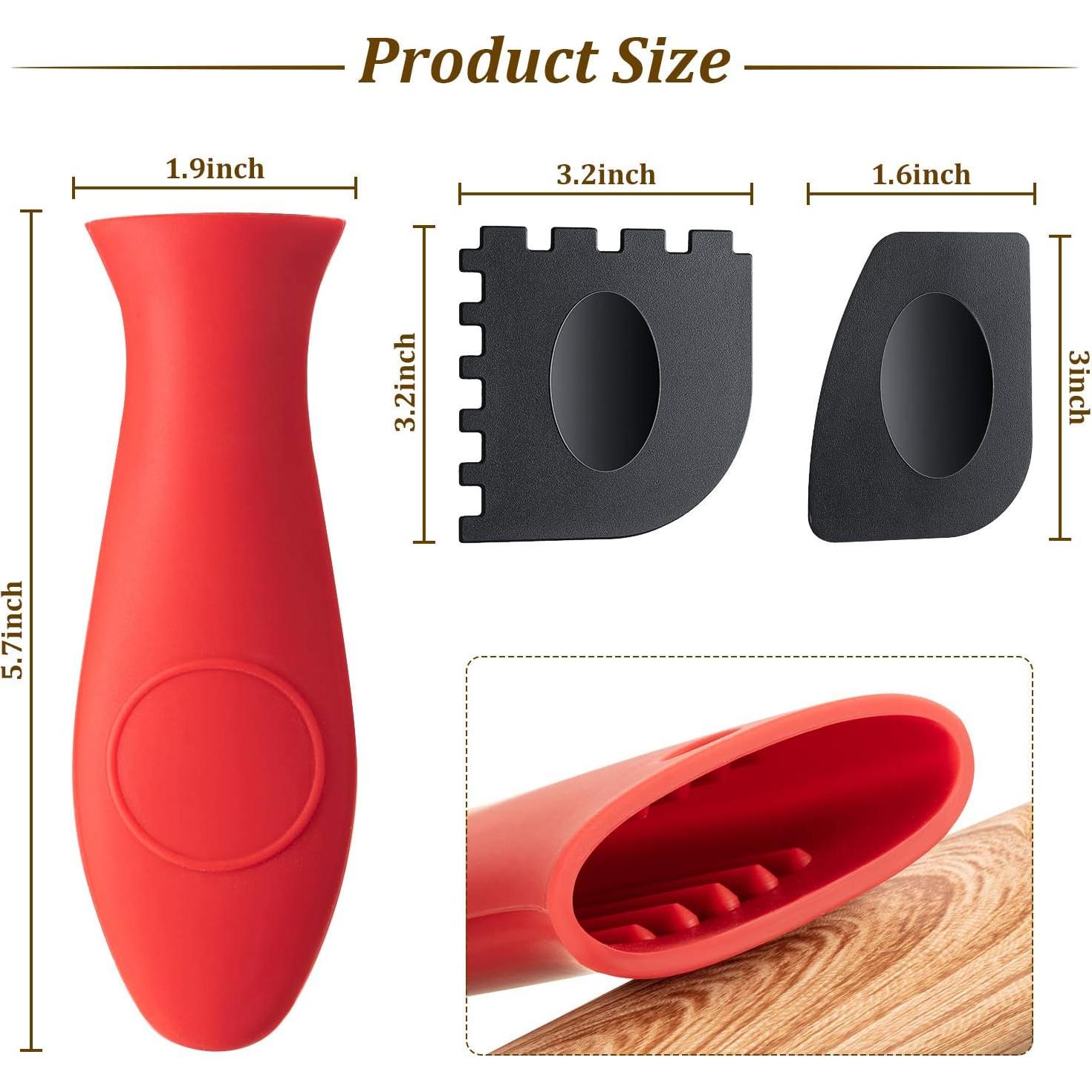 Set de Limpieza de Cocina Patelai 7 Piezas Hierro Fundido