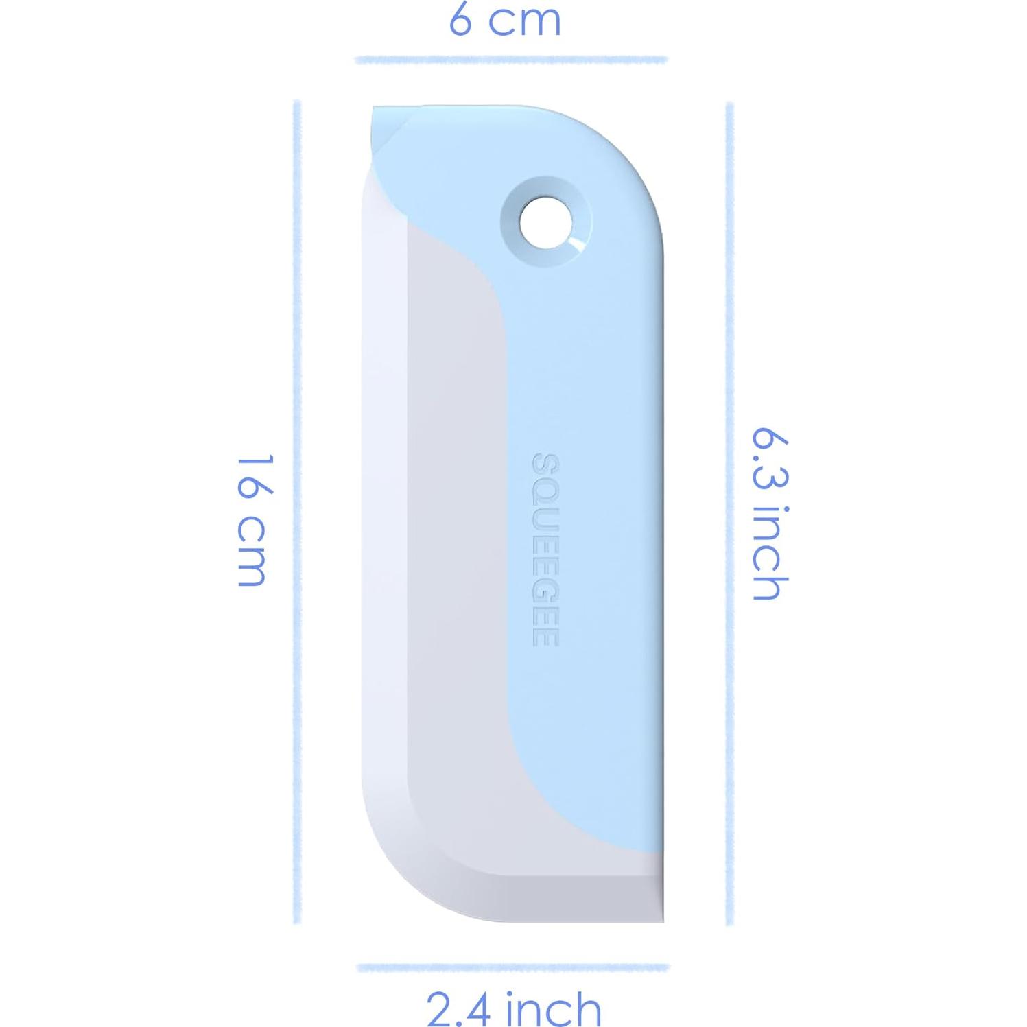 Limpiaparabris Mini MAARHE 5.89 cm Azul y Amarillo - 2 Piezas