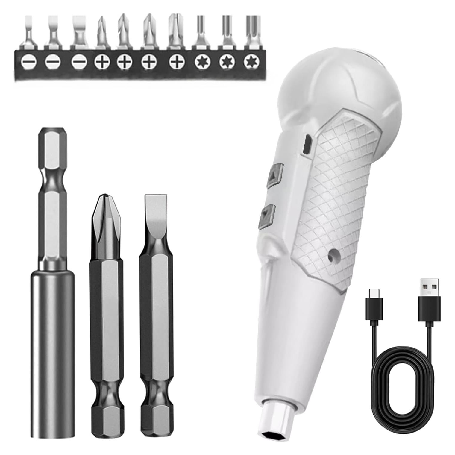 Destornillador eléctrico inalámbrico XLX 3.7V recargable con LED