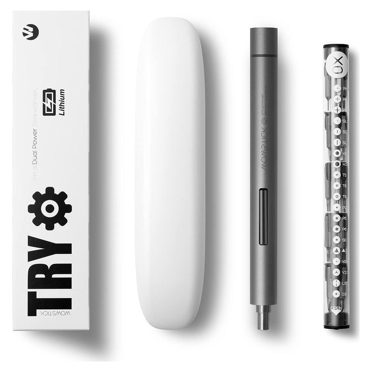 Kit de Destornilladores Eléctricos Wowstick 1F+ con 20 Bits