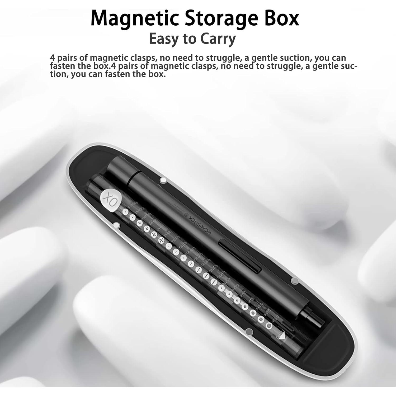 Kit de Destornilladores Eléctricos Wowstick 1F+ con 20 Bits