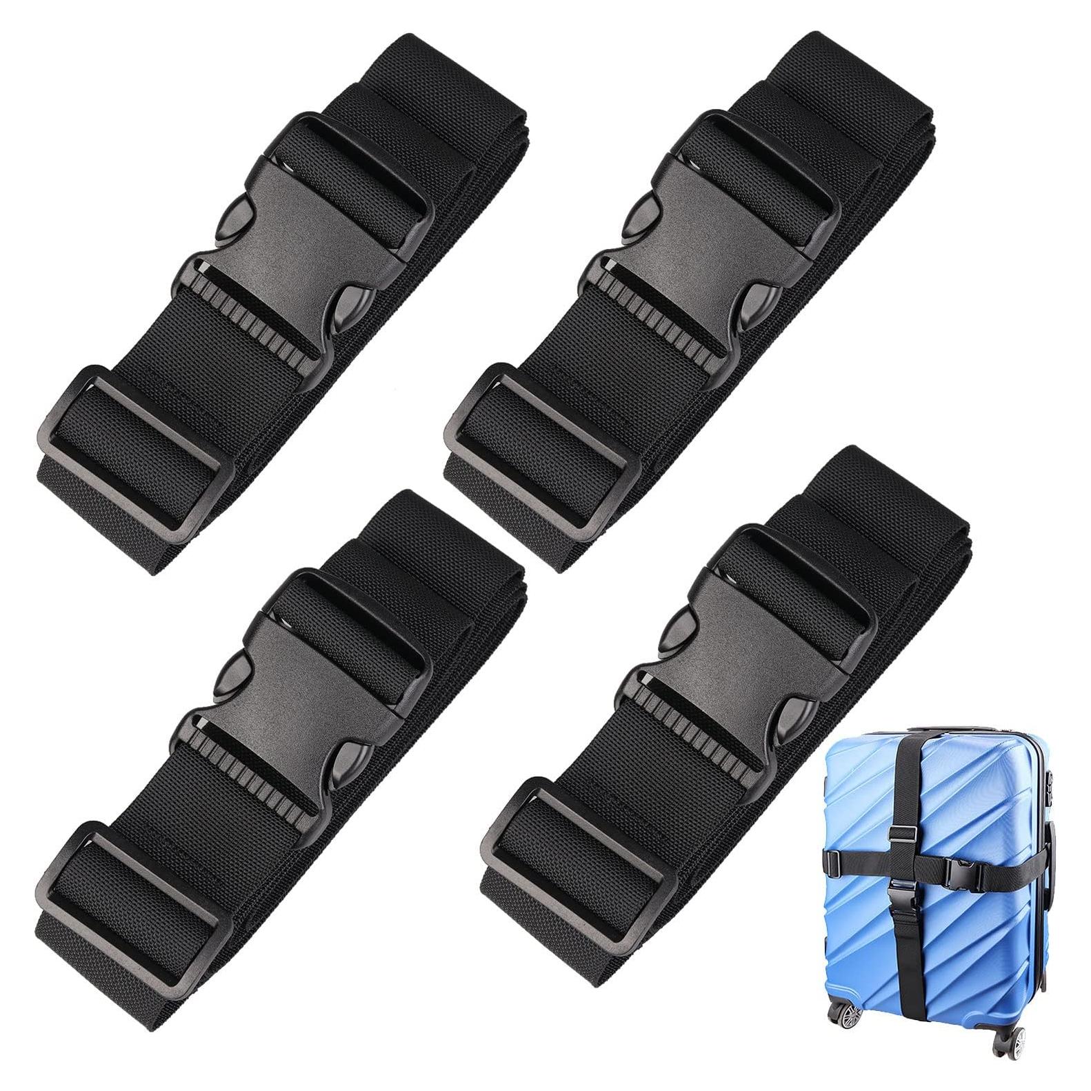 Correas de Equipaje MAGARROW Ajustables 3,81 cm x 198 cm 4 Pzas