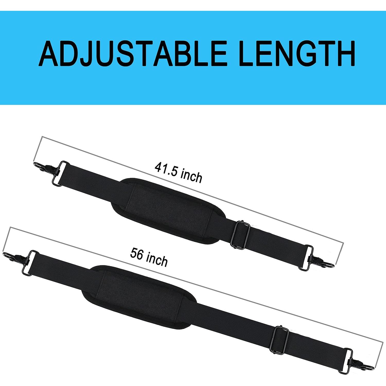 Correa de Hombro Ajustable Askuko 142 cm Negra