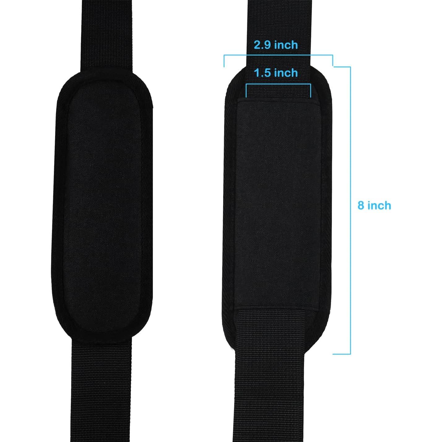 Correa de Hombro Ajustable AREYLO 55" Nylon Negro