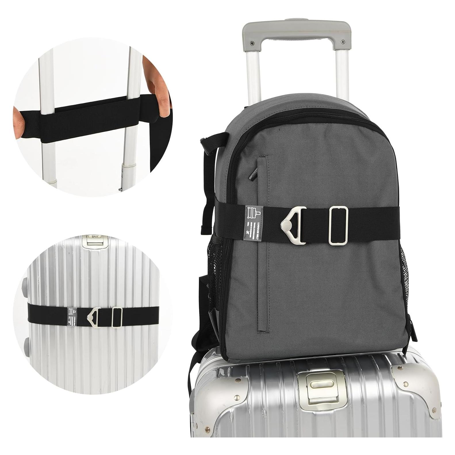 Cinturón de viaje 2 en 1 WY LIGHTING LEVEL Negro 70-160 cm