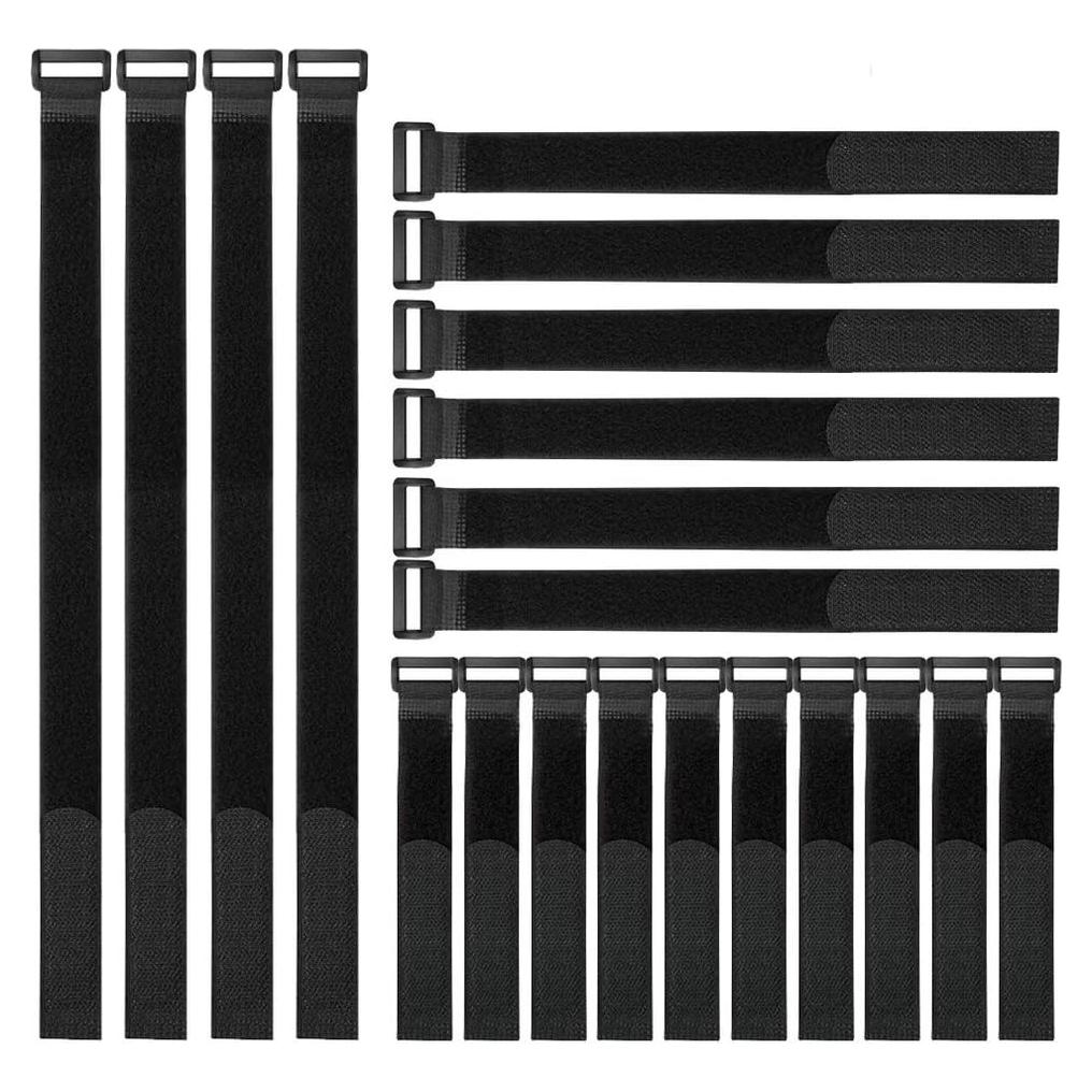 Juego de 20 correas de sujeción reutilizables YiwerDer