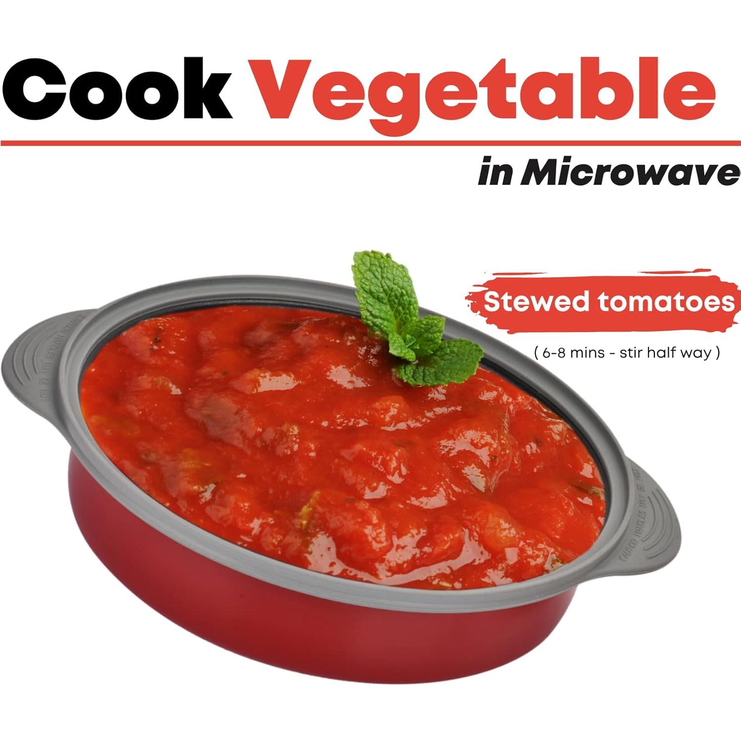 Sartén Crisper para Microondas MACONEE WBG-01RD 28.5 cm