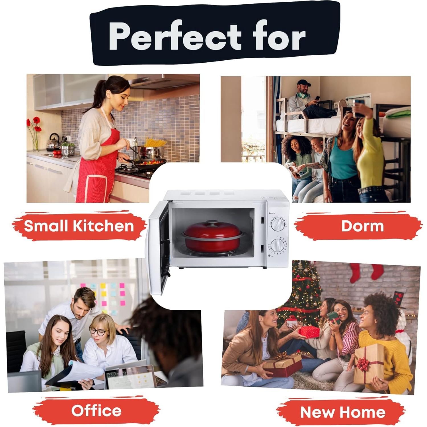 Sartén Crisper para Microondas MACONEE WBG-01RD 28.5 cm