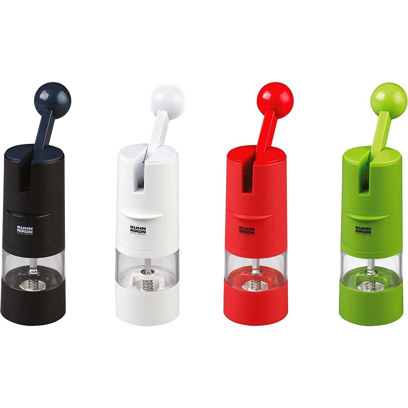 Molino de Sal y Pimienta Kuhn Rikon Cerámica Negro 21,6 cm