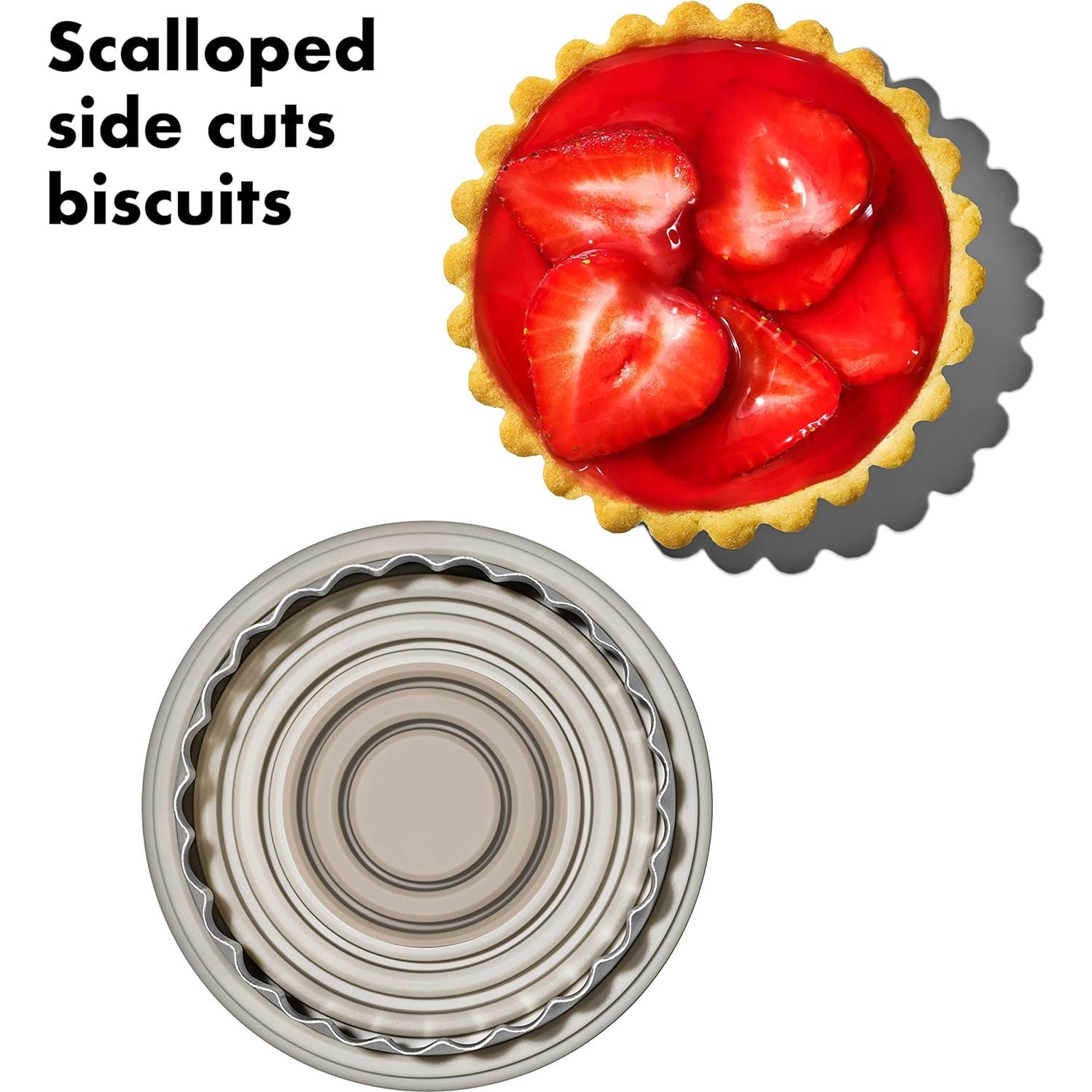 Cortadores de Galletas OXO Good Grips Acero Inoxidable 5 Pzas