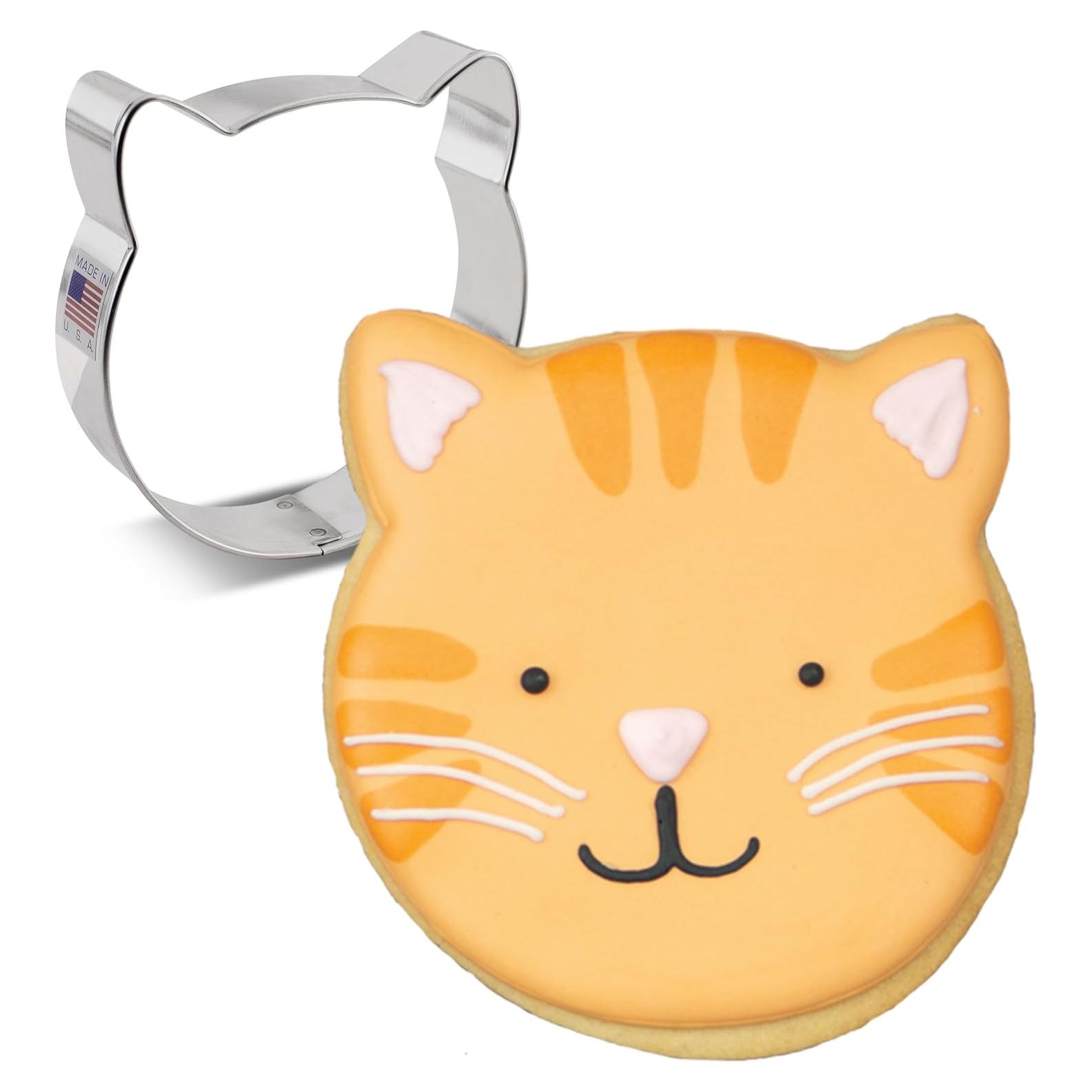 Cortador de Galletas Ann Clark Cara de Gato 10,16 cm Acero
