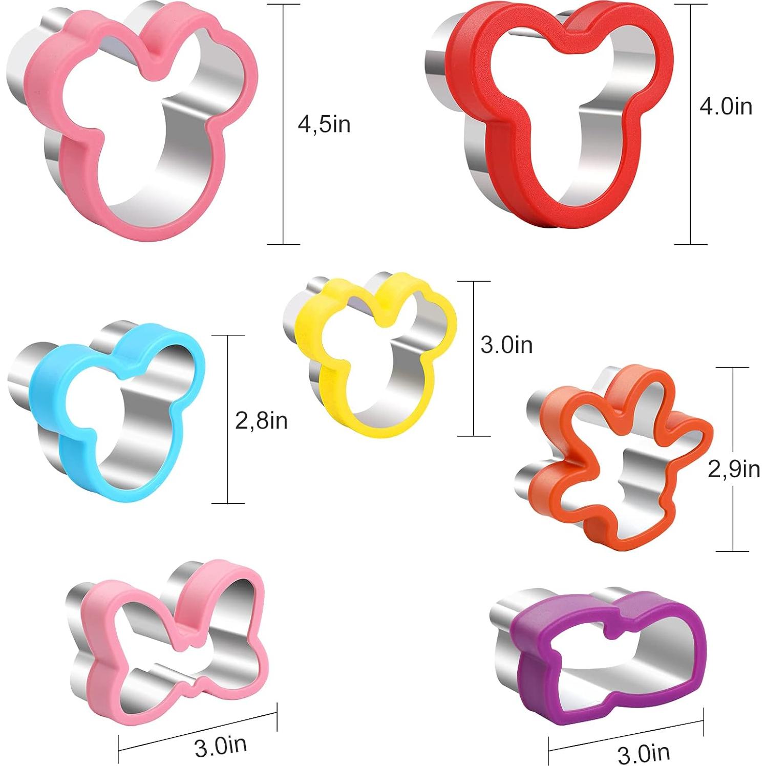 Juego de Cortadores de Galletas Magigift 7 Piezas Acero Inoxidable