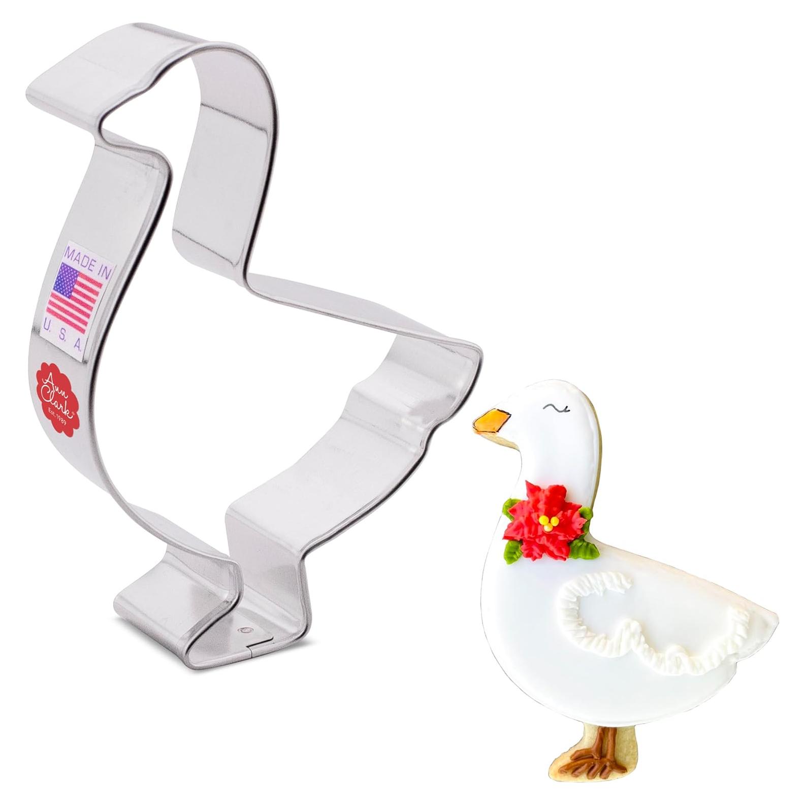 Cortador de Galletas Ganso Ann Clark 10,16 cm Acero Inoxidable