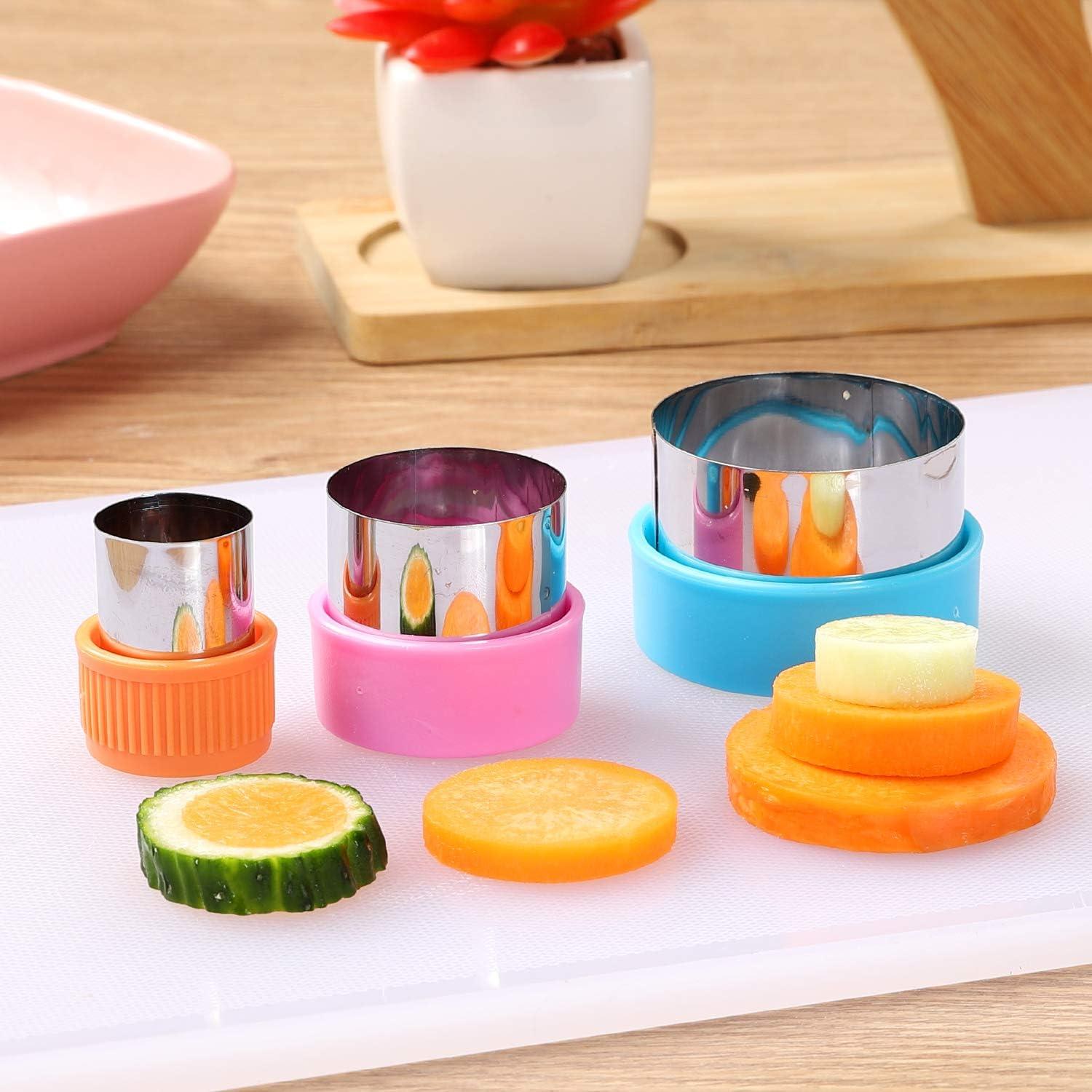 Juego de Cortadores de Galletas Redondos Magigift - 6 Piezas