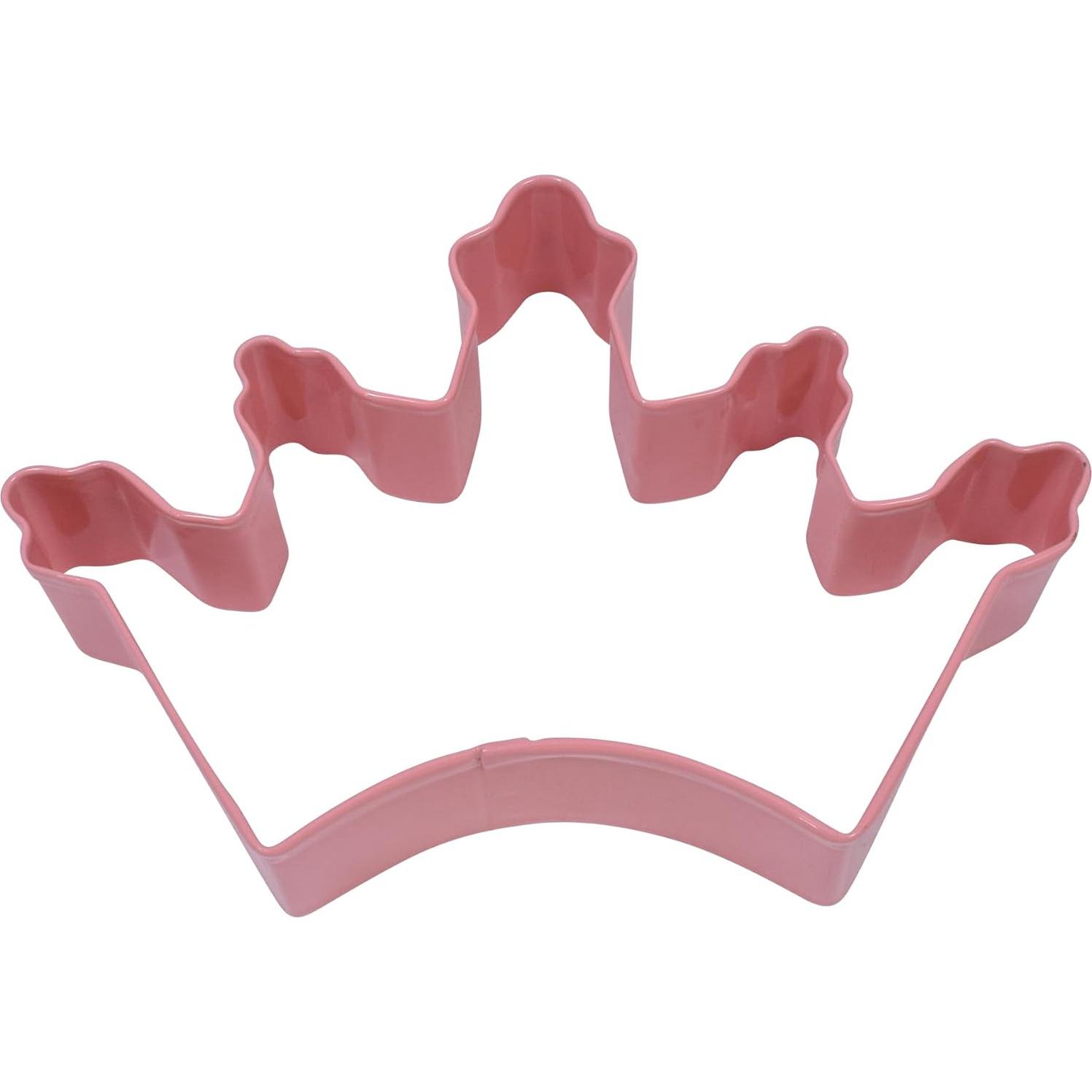 Cortador de Galletas Corona R&M 12,7 cm Rosa Duradero