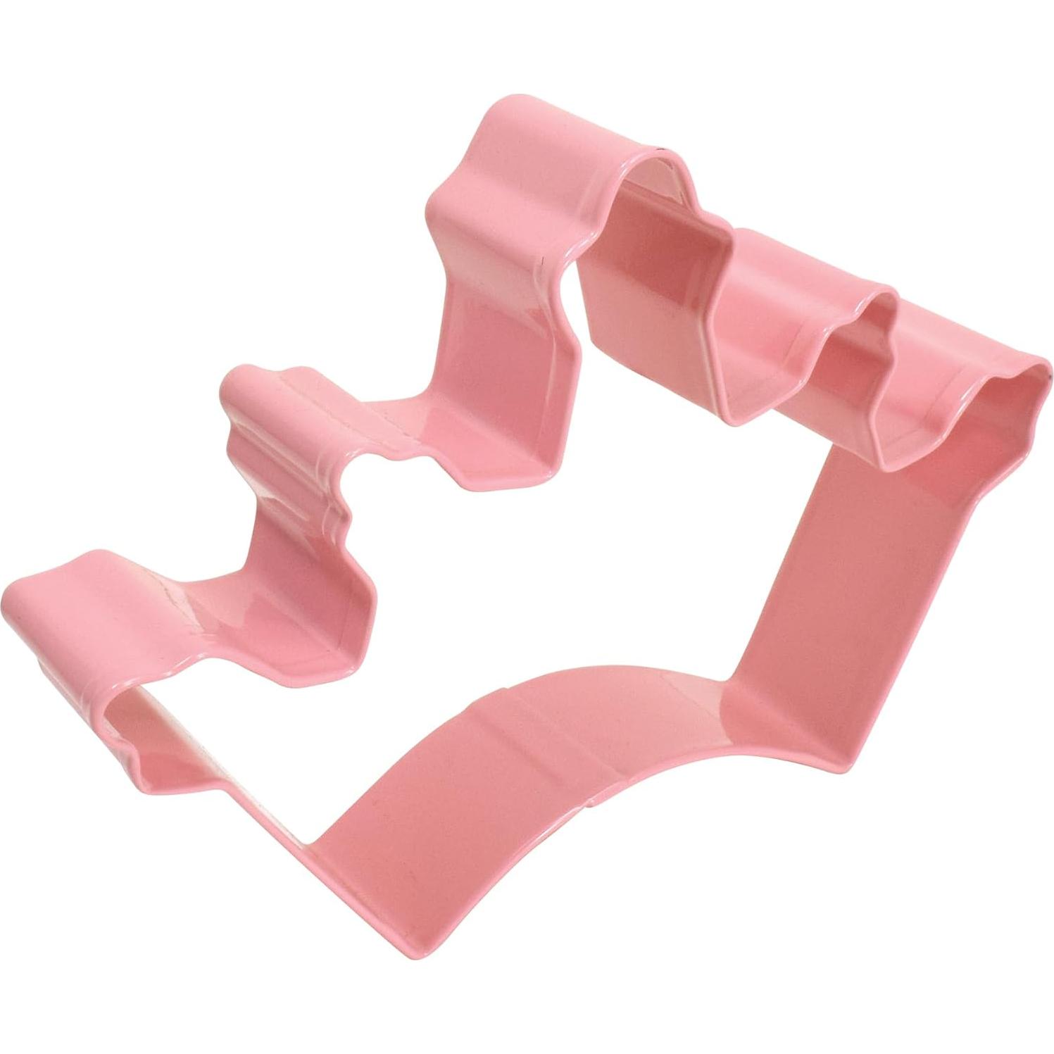 Cortador de Galletas Corona R&M 12,7 cm Rosa Duradero