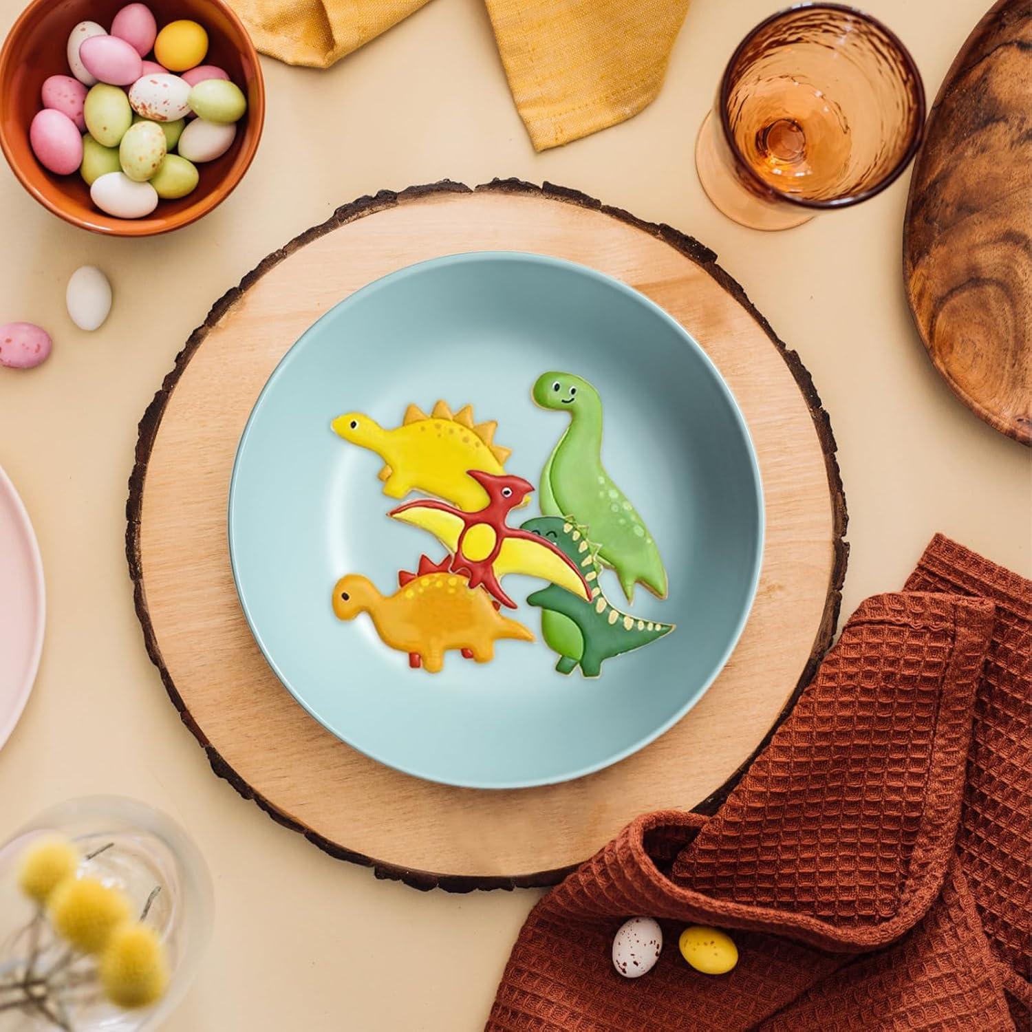 Juego de Cortadores de Galletas Dinosaurio Vidabita 5 Piezas