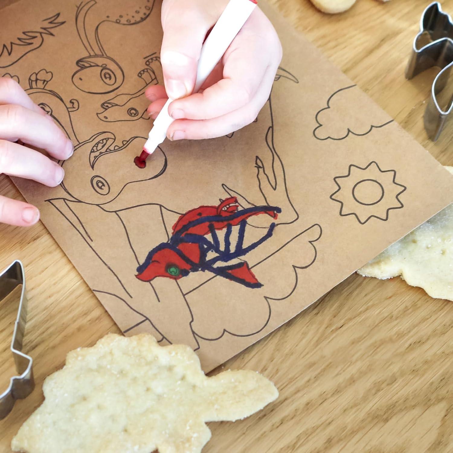 Juego de Cortadores de Galletas Dinosaurio Vidabita 5 Piezas