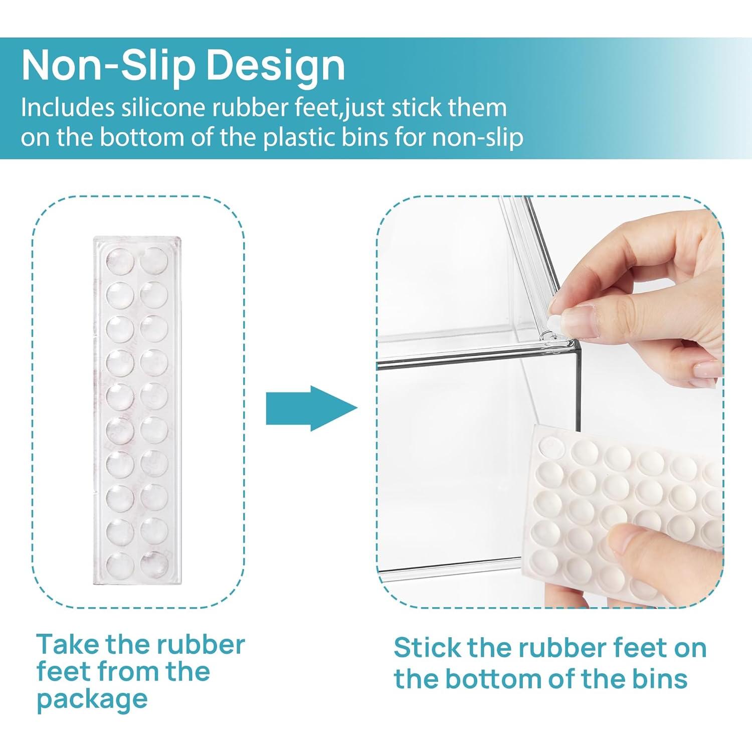 Cajones de Almacenamiento Apilables Vtopmart 4 Piezas 16.76 cm