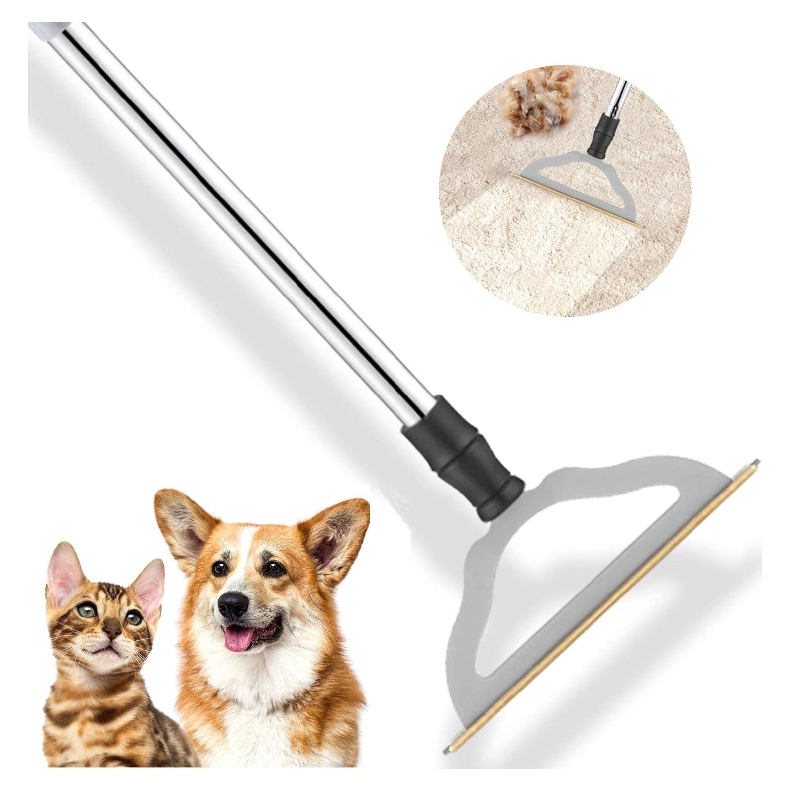 Removedor de Pelo de Mascotas HIMODA con Mango Ajustable 120 cm