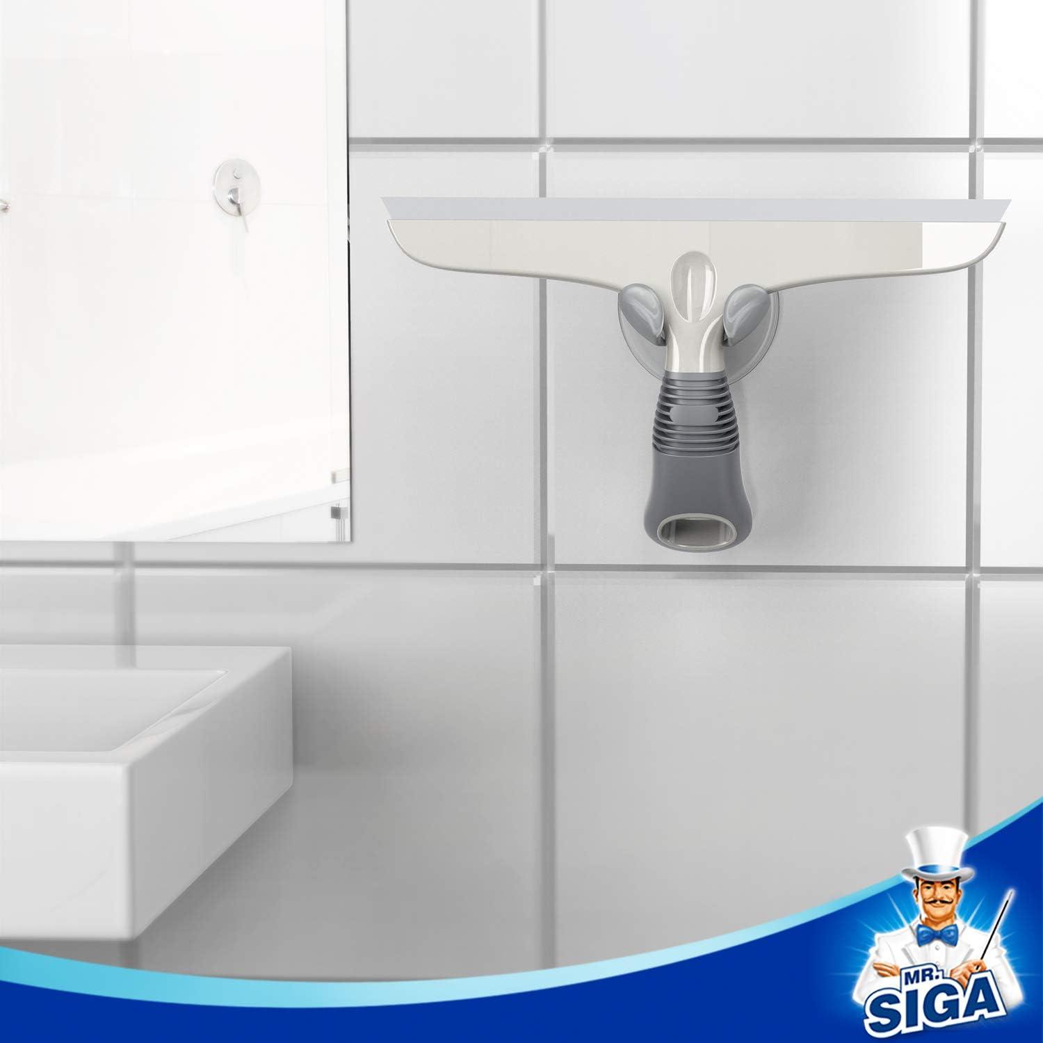 Limpiaparabrisas de Silicona MR.SIGA 25,4 cm Blanco y Gris