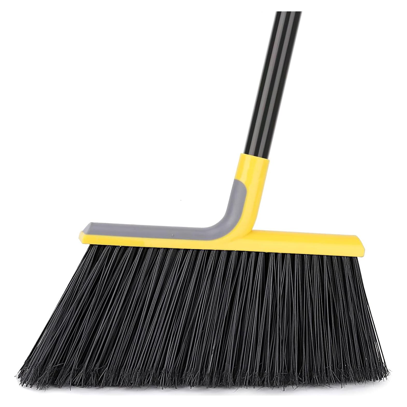 Escoba Exterior KeFanta 147 cm Alta Resistencia Amarilla