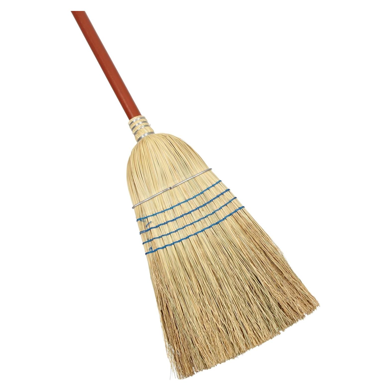 Escoba de Maíz Rubbermaid 147 cm Uso Pesado Interior/Exterior