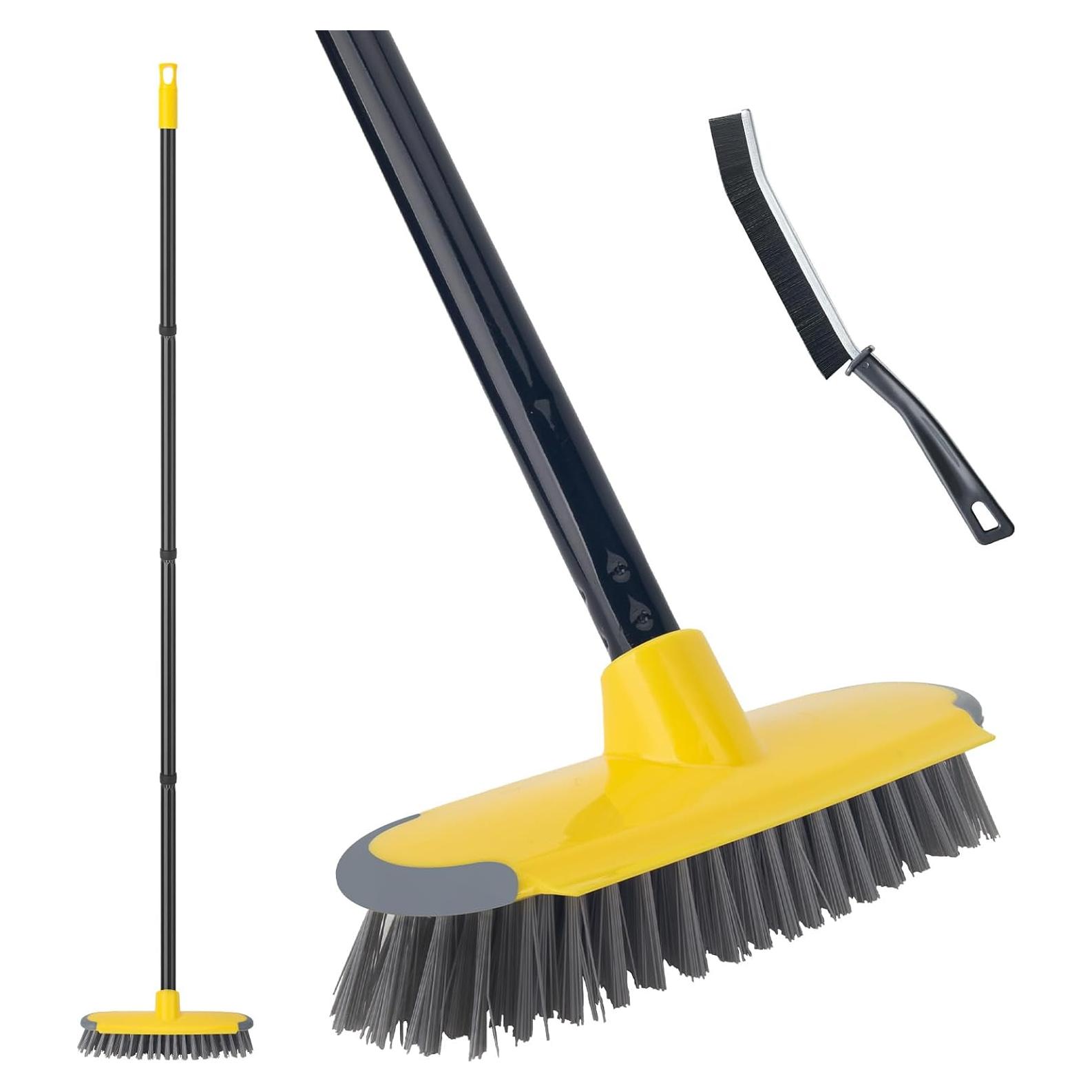 Cepillo de Deck KeFanta con Mango Largo 127 cm Amarillo