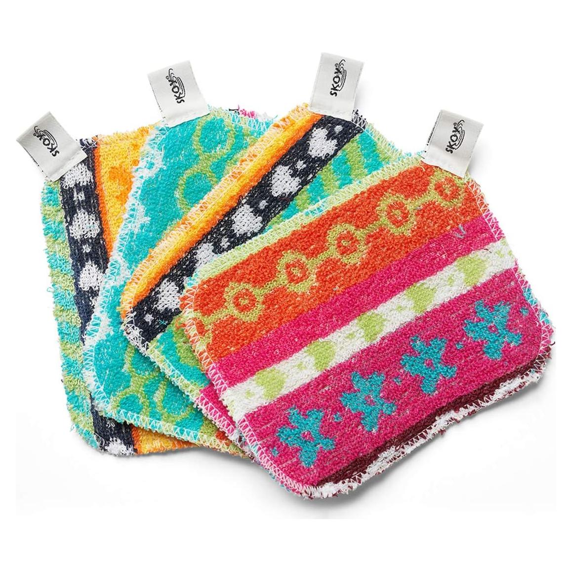 Esponjas Reutilizables Skoy Scrub Paquete de 4 Ecológicas