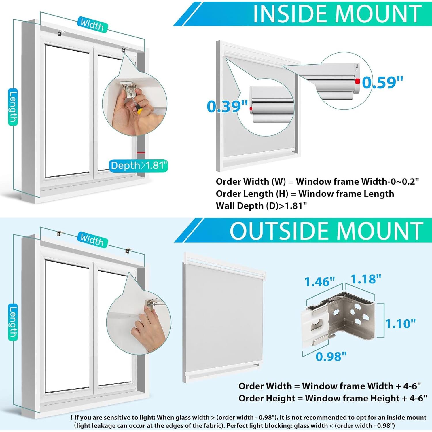 Persiana Enrollable Motorizada Allesin 68,5x182,9cm Blanca