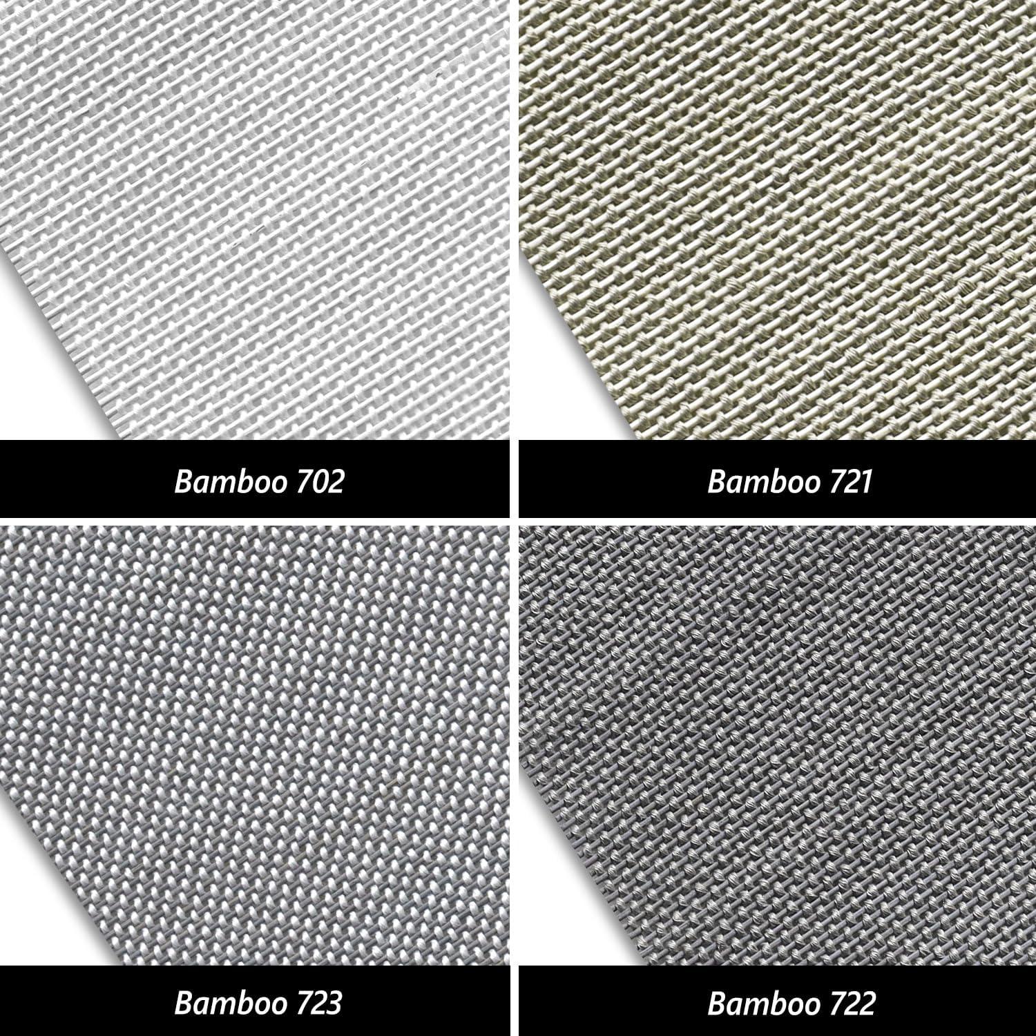 Persiana Motorizada SmartWings de Madera Tejida Natural 12.7x25.4cm